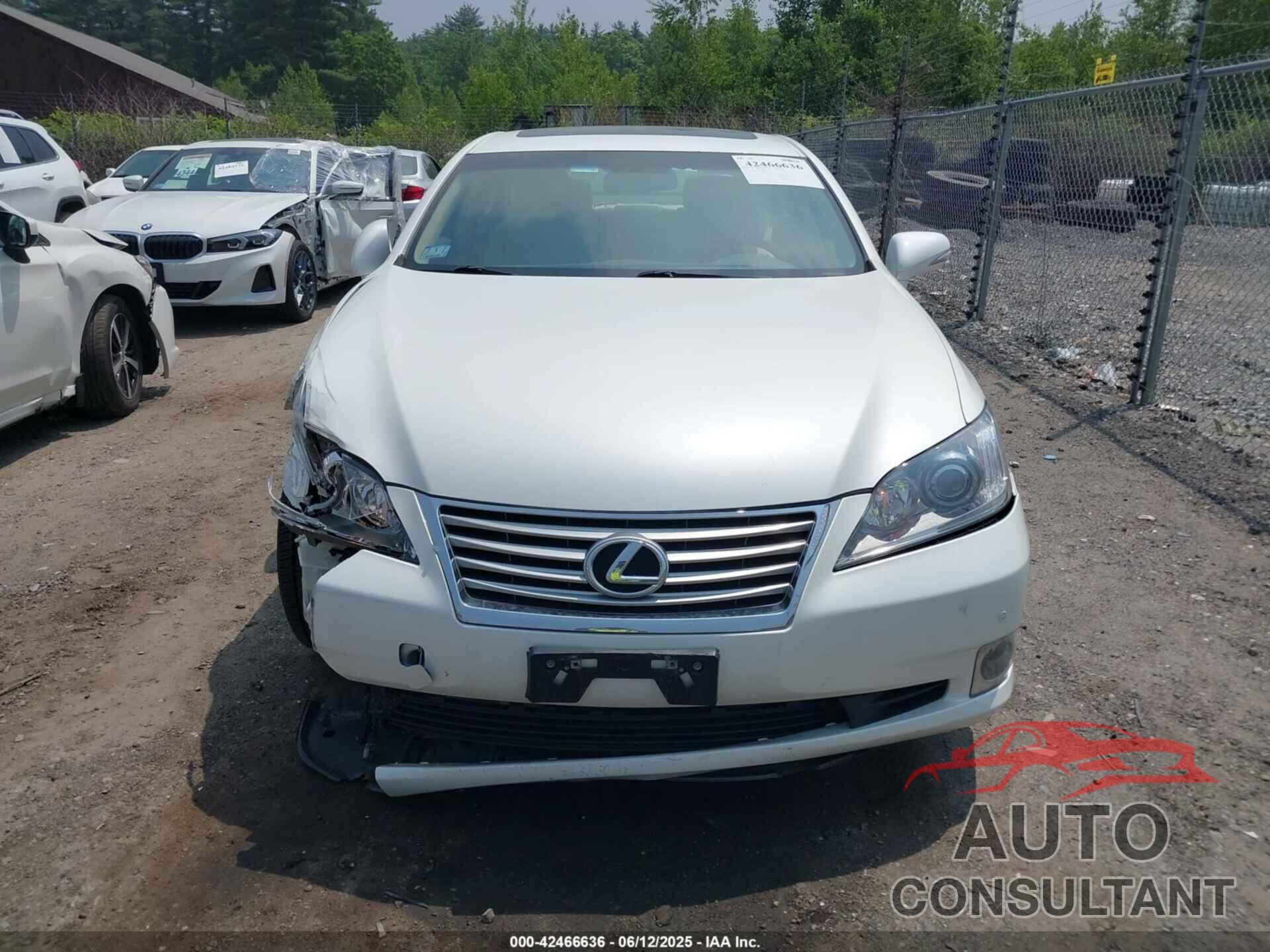 LEXUS ES 350 2010 - JTHBK1EG4A2401960