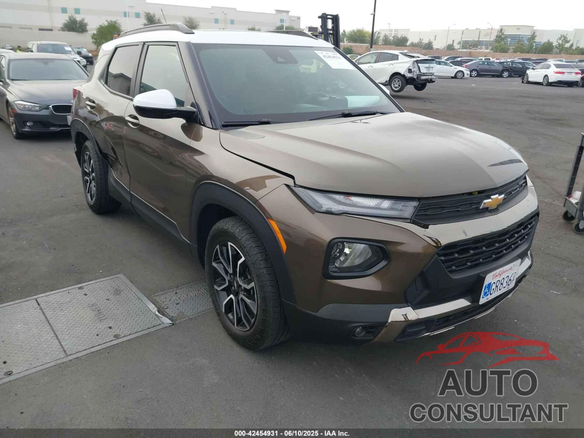CHEVROLET TRAILBLAZER 2022 - KL79MVSL0NB074530