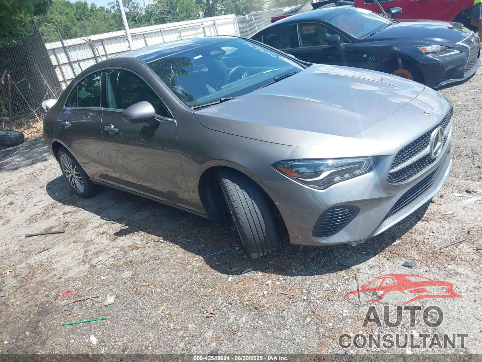 MERCEDES-BENZ CLA 250 COUPE 2024 - W1K5J4GB9RN455758