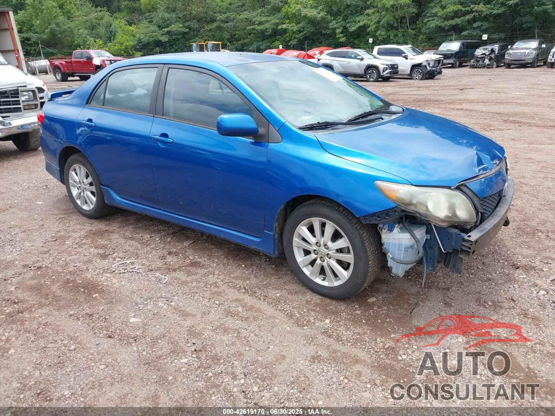 TOYOTA COROLLA 2010 - 2T1BU4EE2AC527862