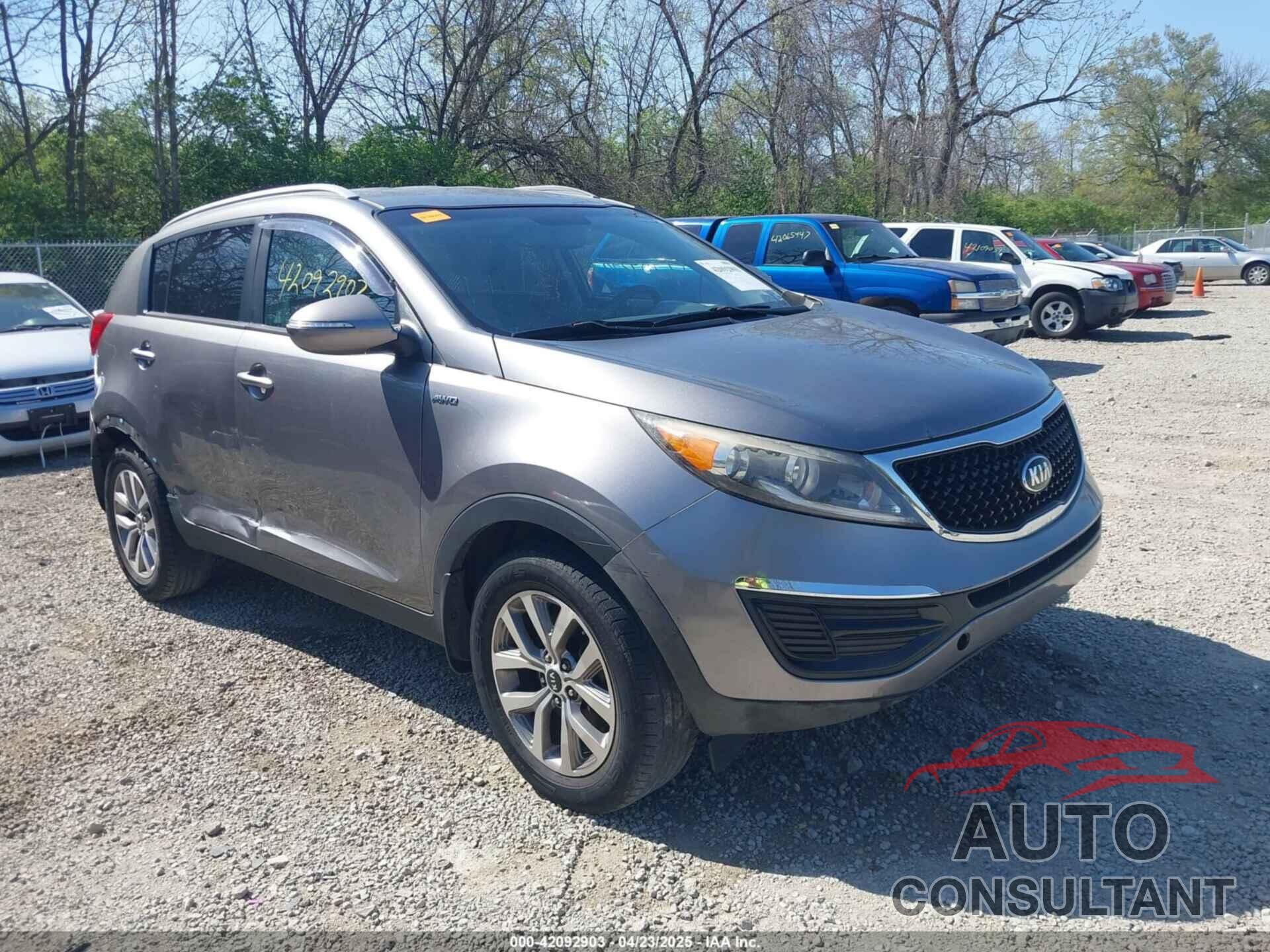 KIA SPORTAGE 2014 - KNDPBCAC3E7587943