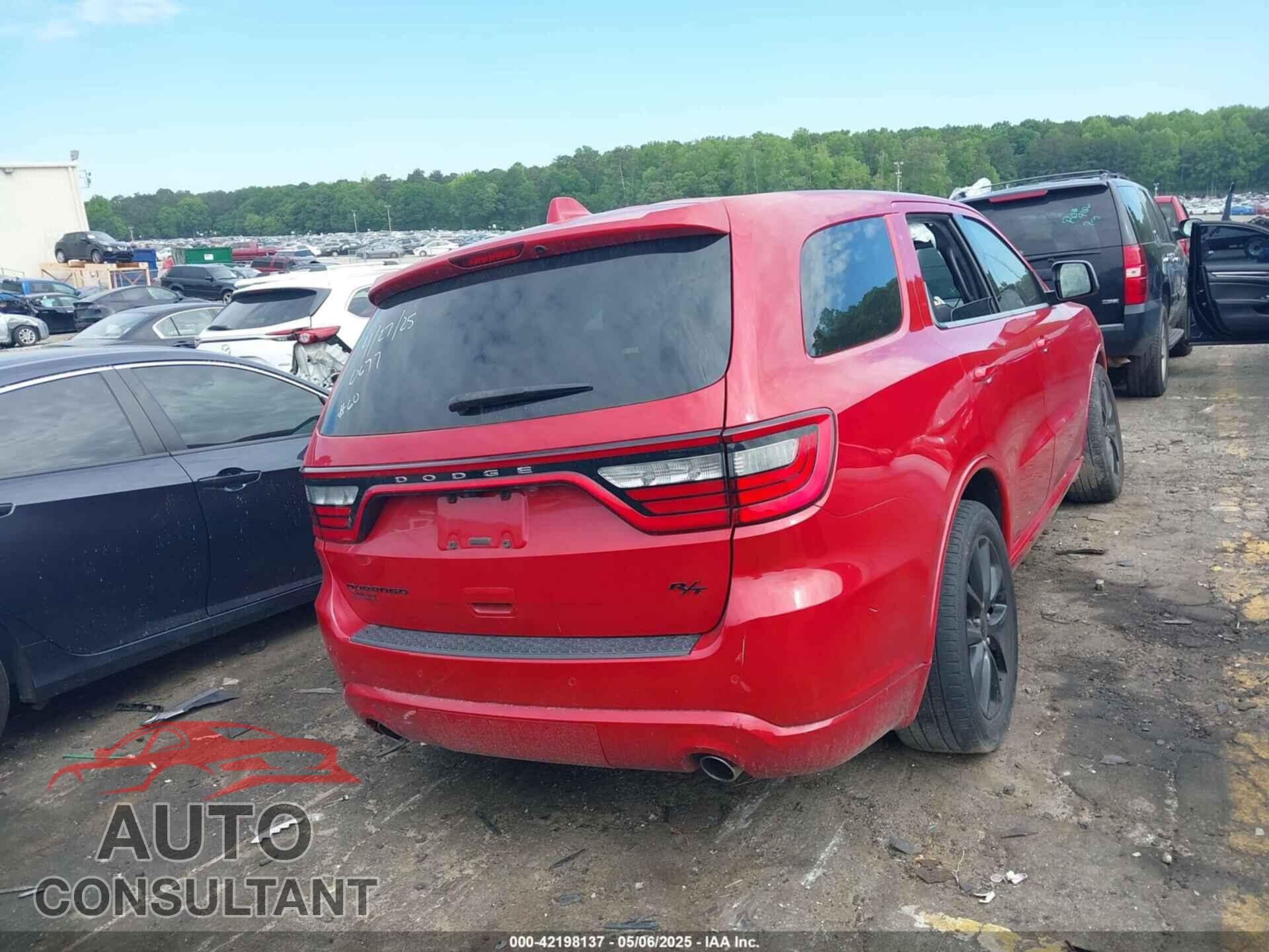 DODGE DURANGO 2017 - 1C4SDHCT1HC610677