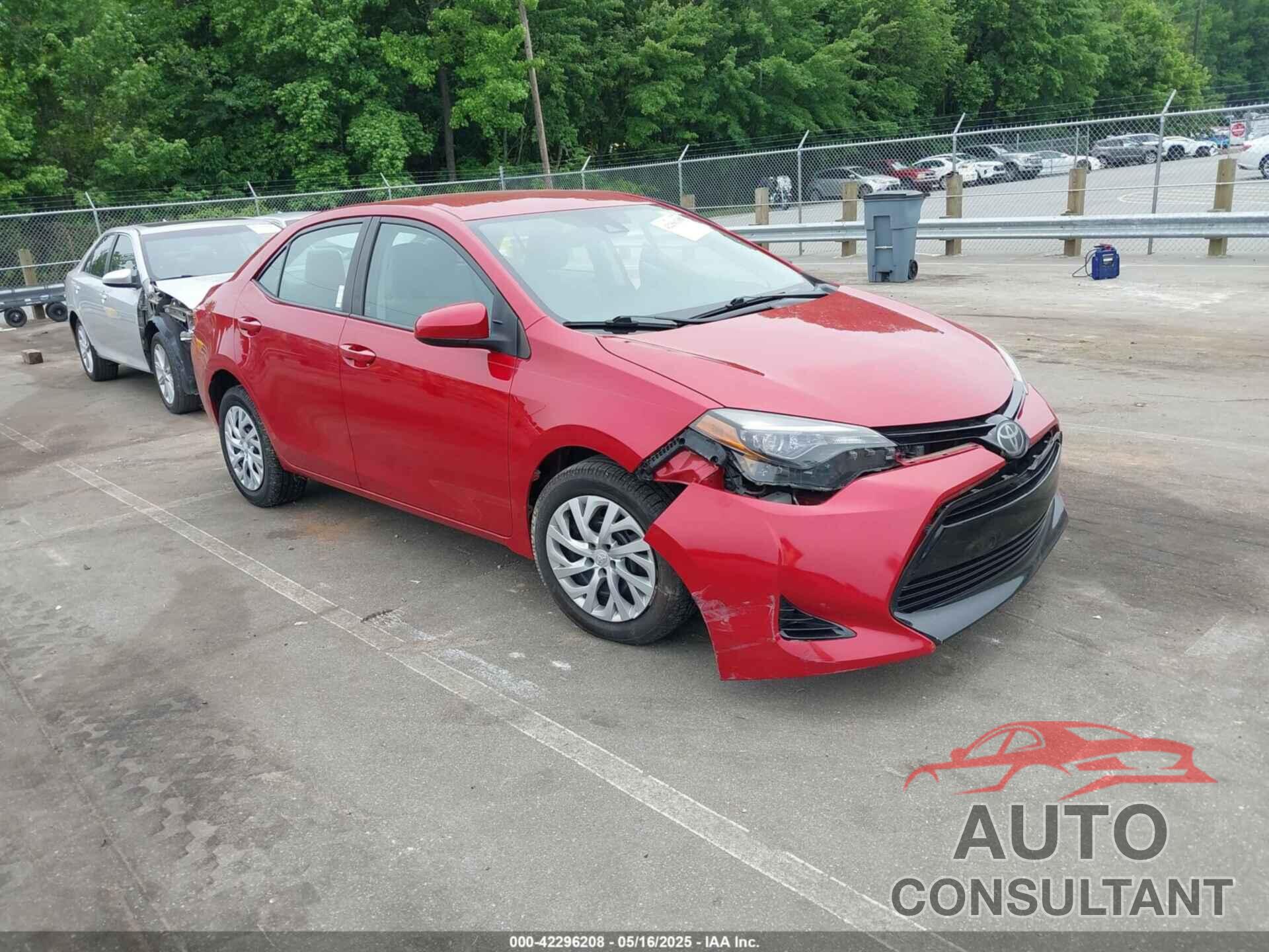 TOYOTA COROLLA 2018 - 2T1BURHE6JC974705