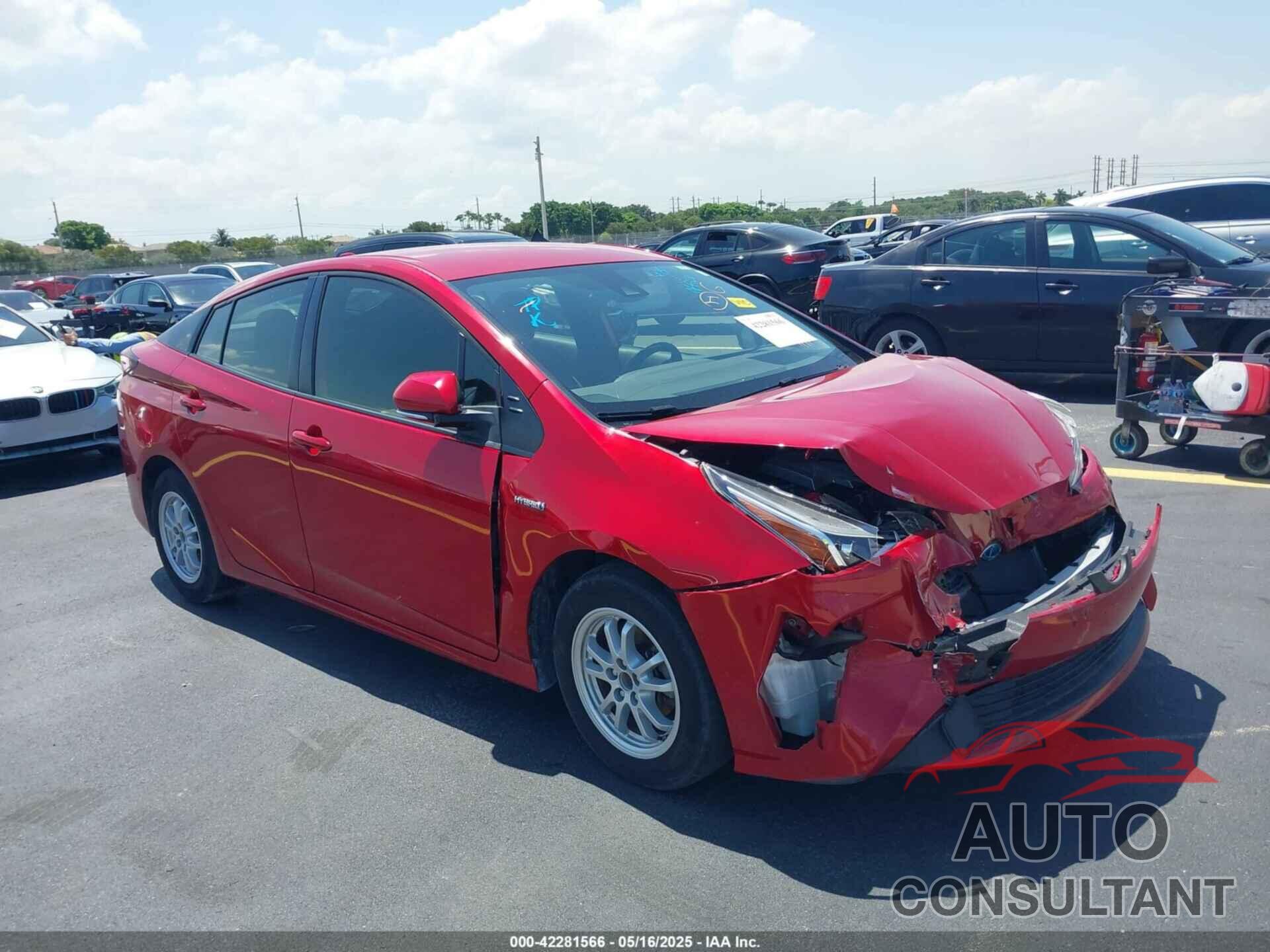 TOYOTA PRIUS 2021 - JTDKAMFU4M3145215