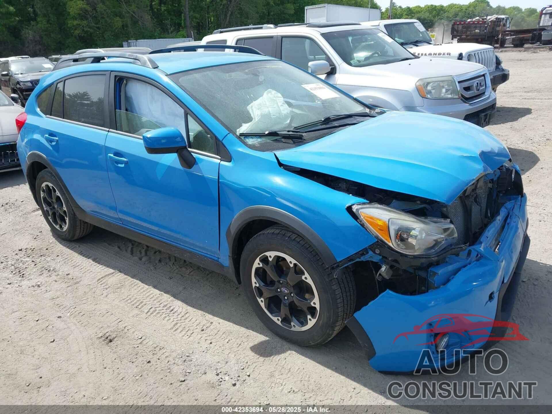 SUBARU CROSSTREK 2016 - JF2GPADC3G8297976