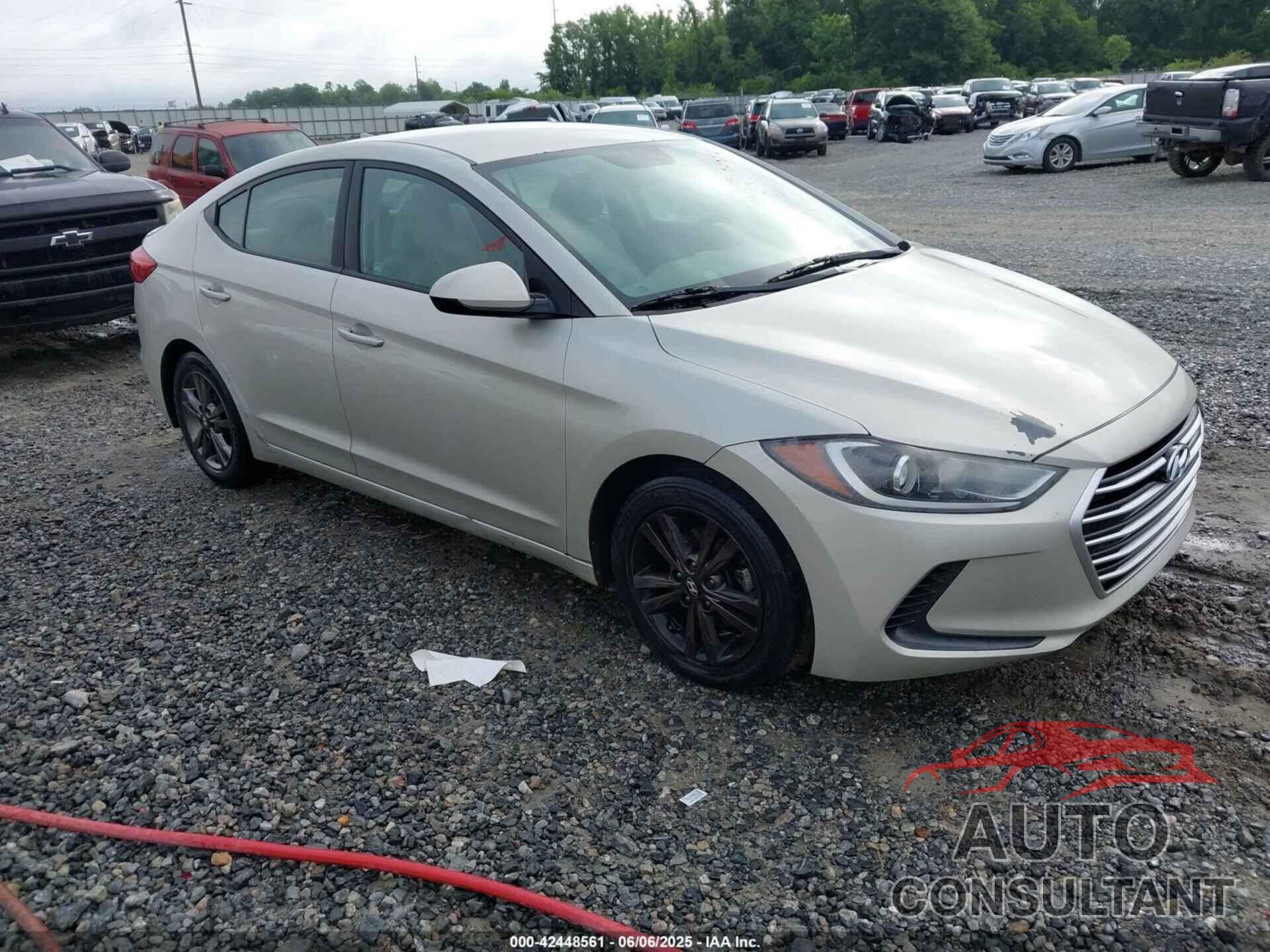 HYUNDAI ELANTRA 2017 - 5NPD84LF1HH053760