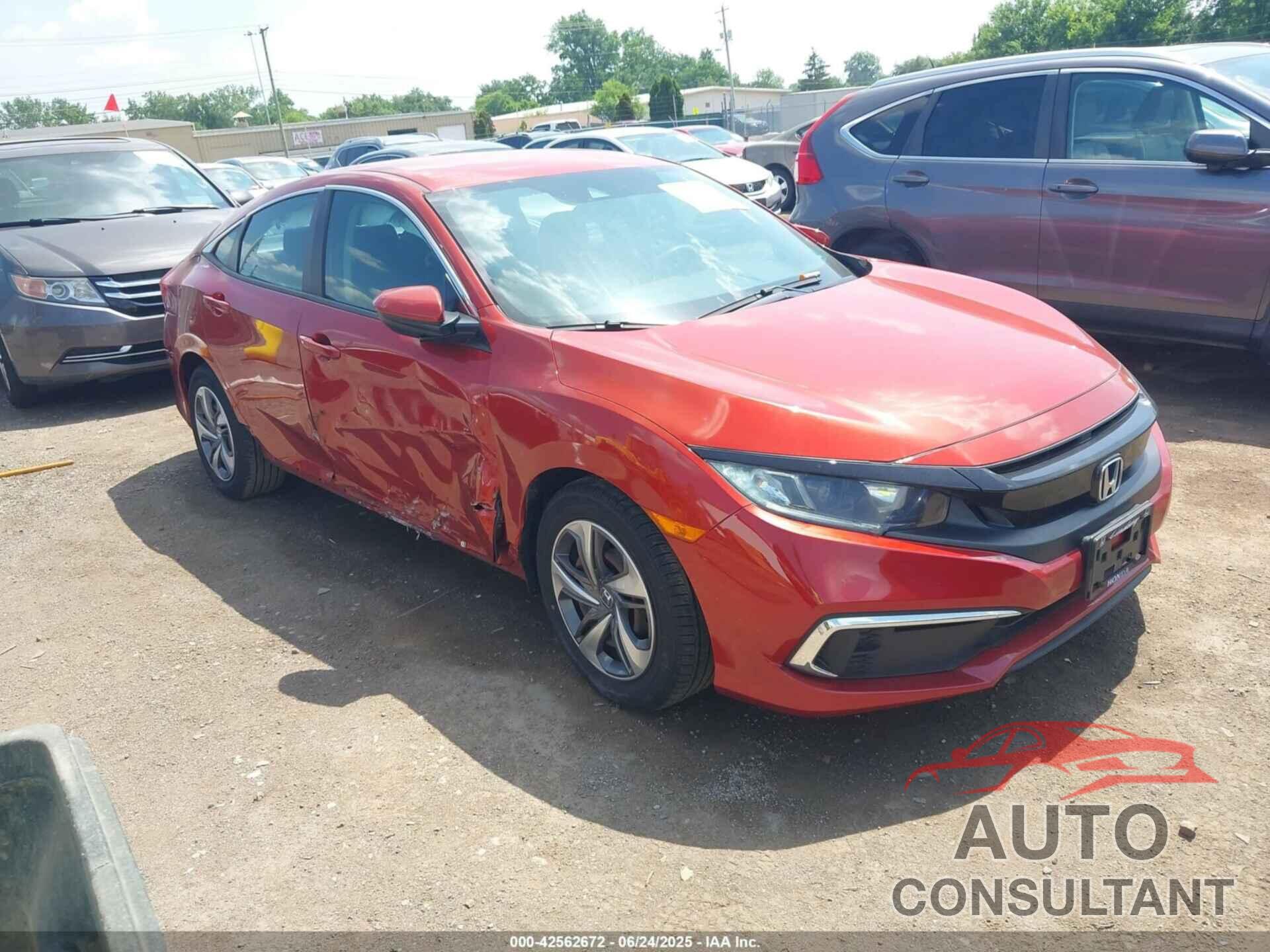 HONDA CIVIC 2019 - 2HGFC2F68KH567274