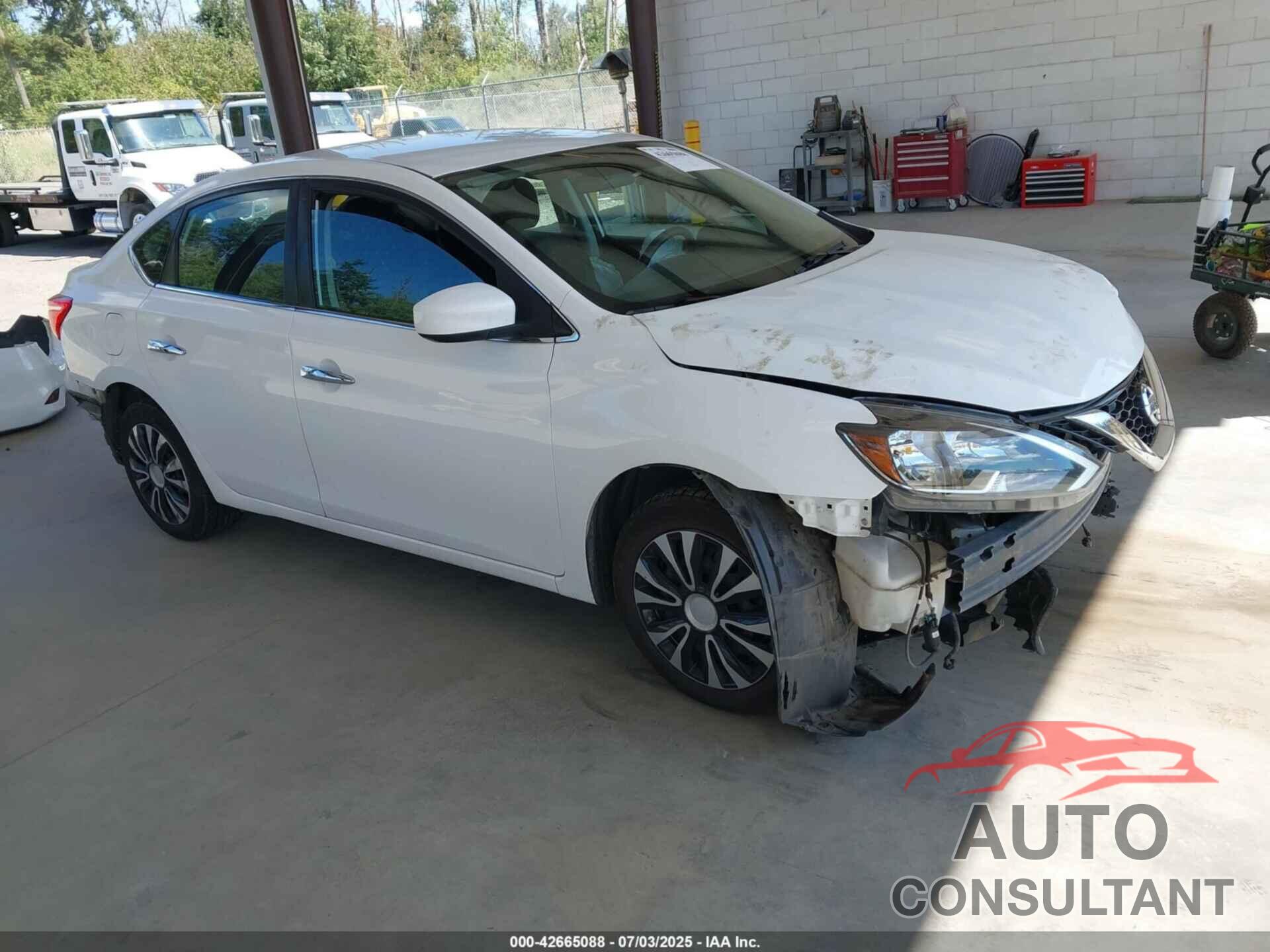 NISSAN SENTRA 2019 - 3N1AB7AP3KY307676