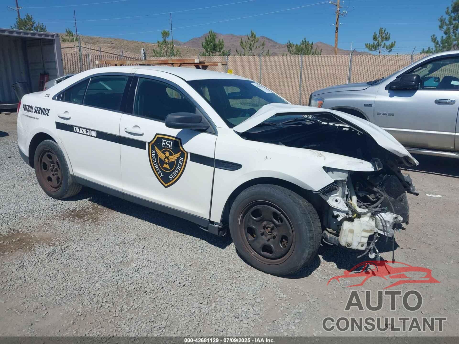 FORD POLICE INTERCEPTOR 2014 - 1FAHP2MK3EG103214