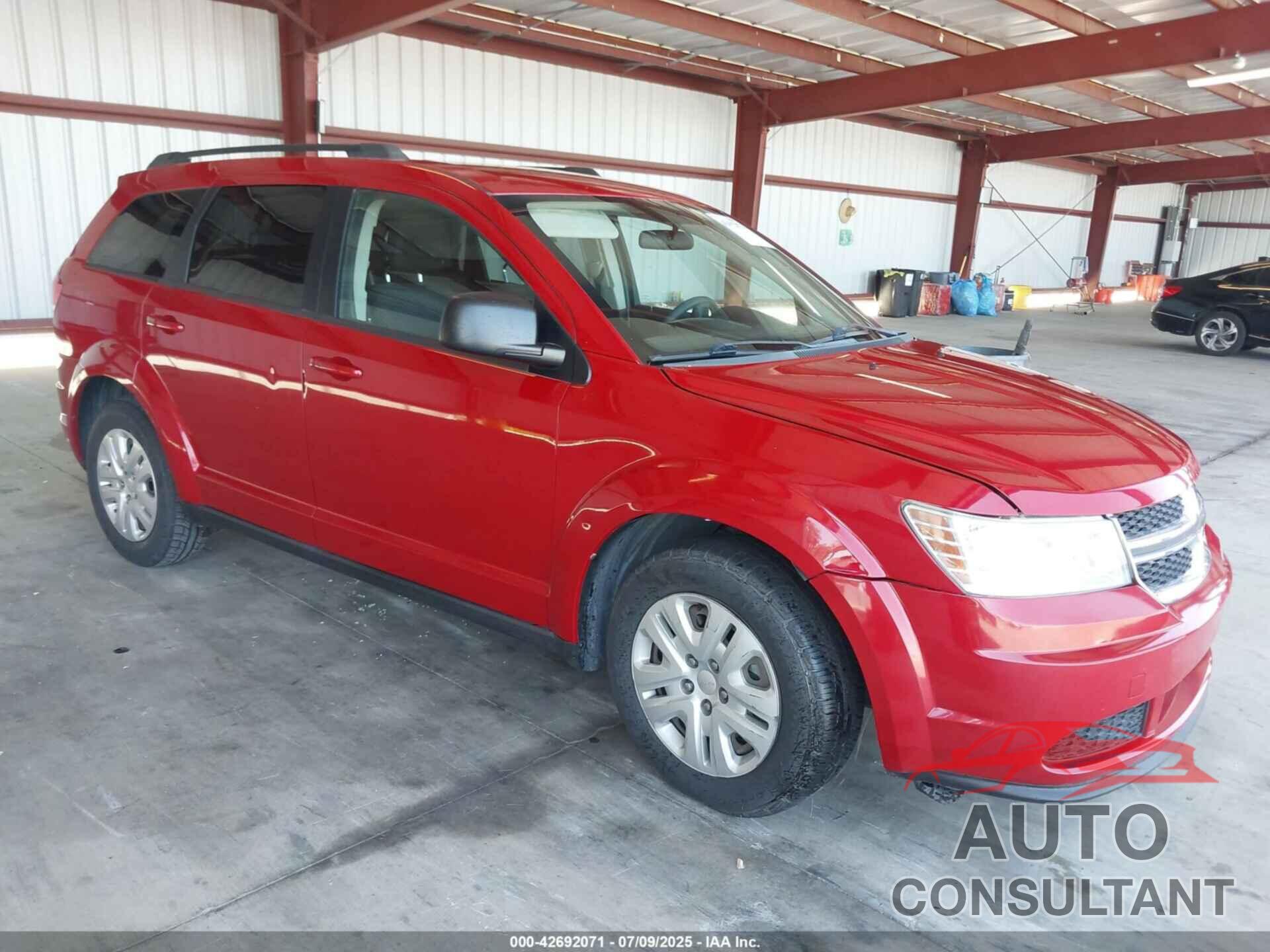 DODGE JOURNEY 2016 - 3C4PDCAB7GT219250