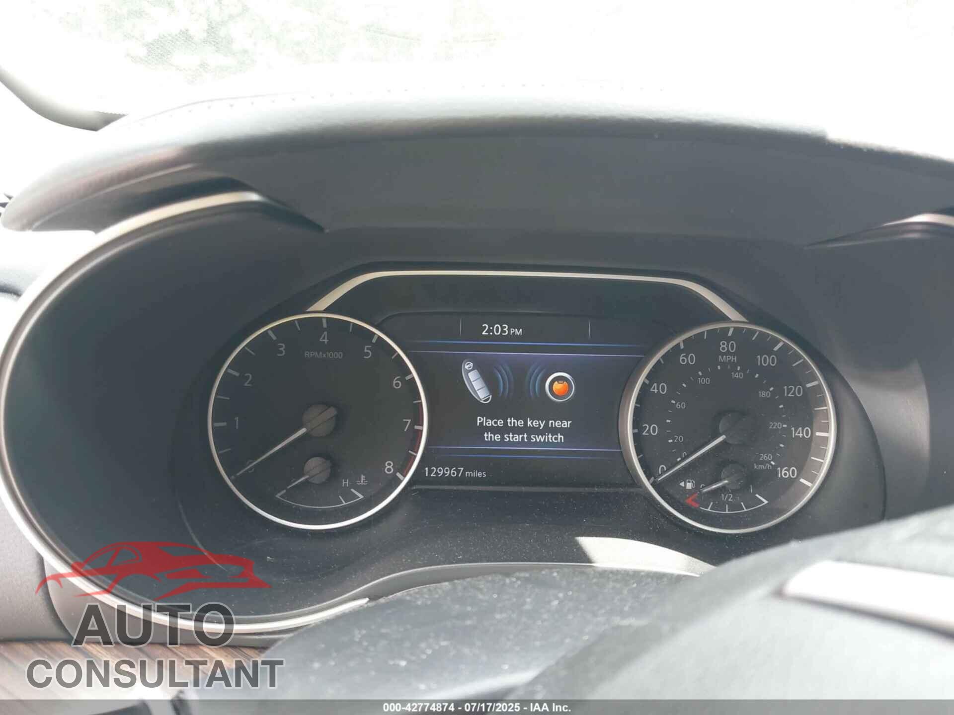 NISSAN MAXIMA 2016 - 1N4AA6AP2GC375192
