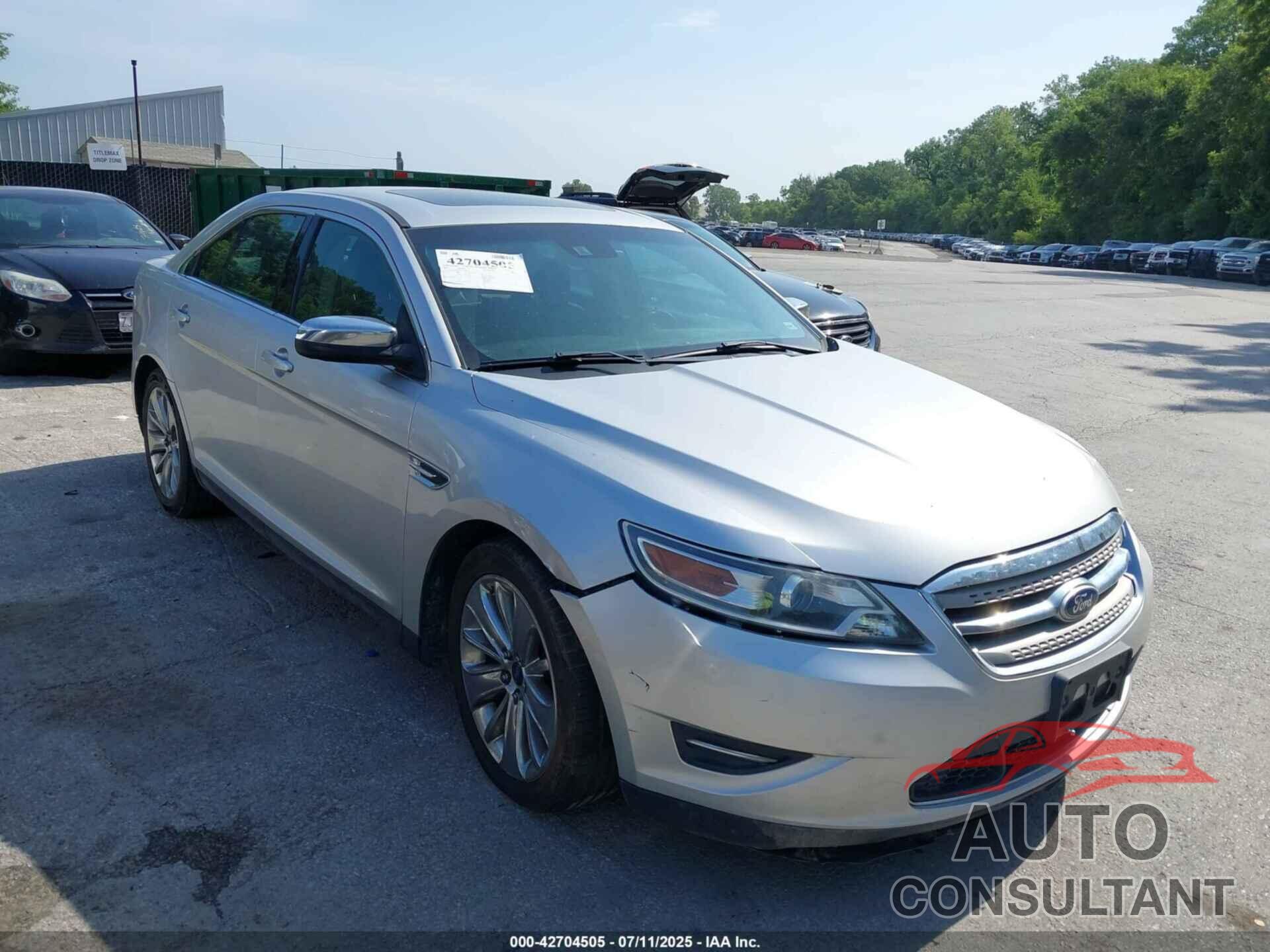 FORD TAURUS 2012 - 1FAHP2FW3CG140390