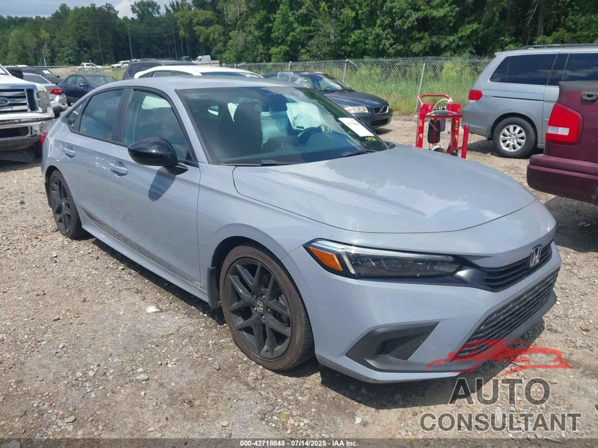 HONDA CIVIC 2022 - 2HGFE2F54NH590640