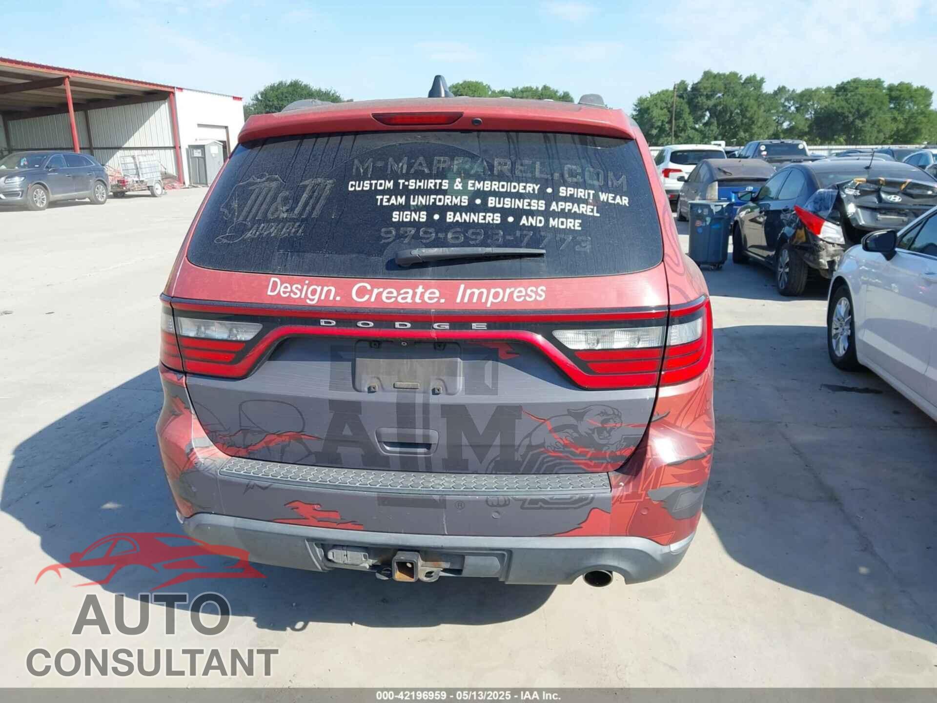 DODGE DURANGO 2015 - 1C4RDHDG6FC145469