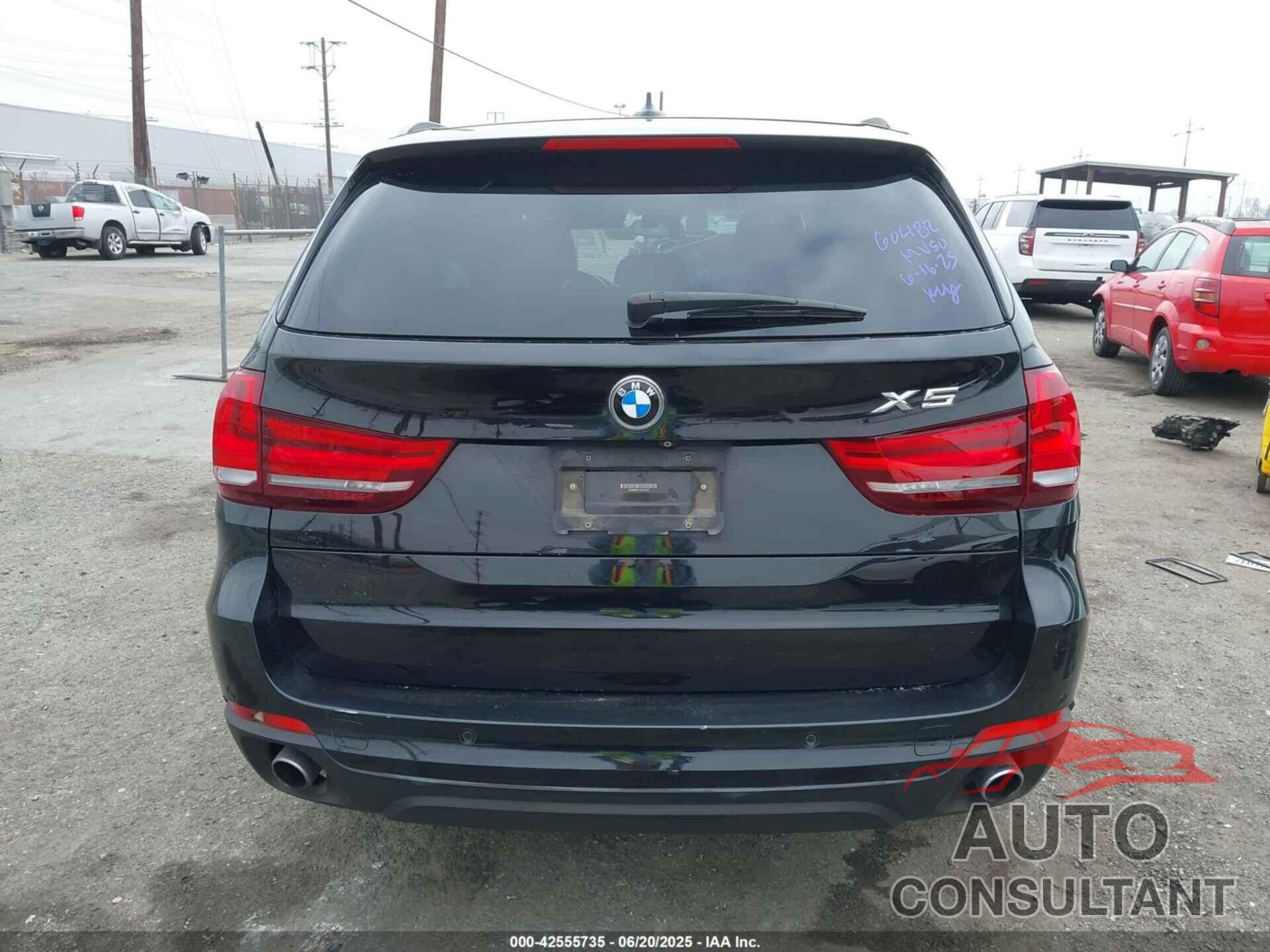 BMW X5 2015 - 5UXKR0C51F0K57827
