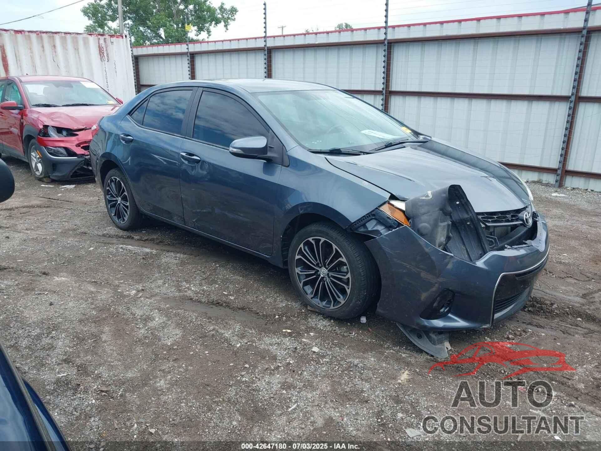 TOYOTA COROLLA 2016 - 5YFBURHE2GP389483