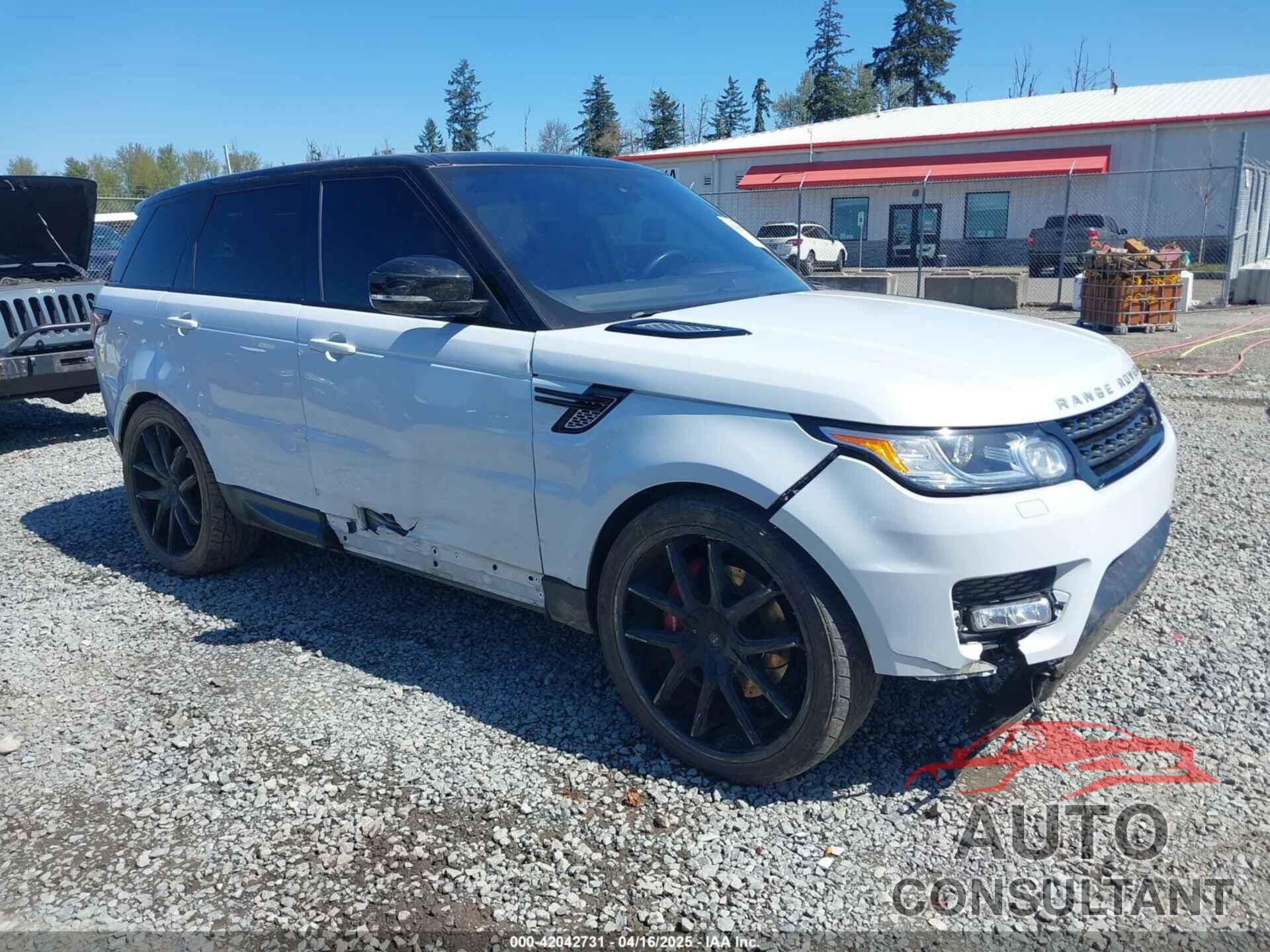 LAND ROVER RANGE ROVER SPORT 2016 - SALWR2EF6GA108709
