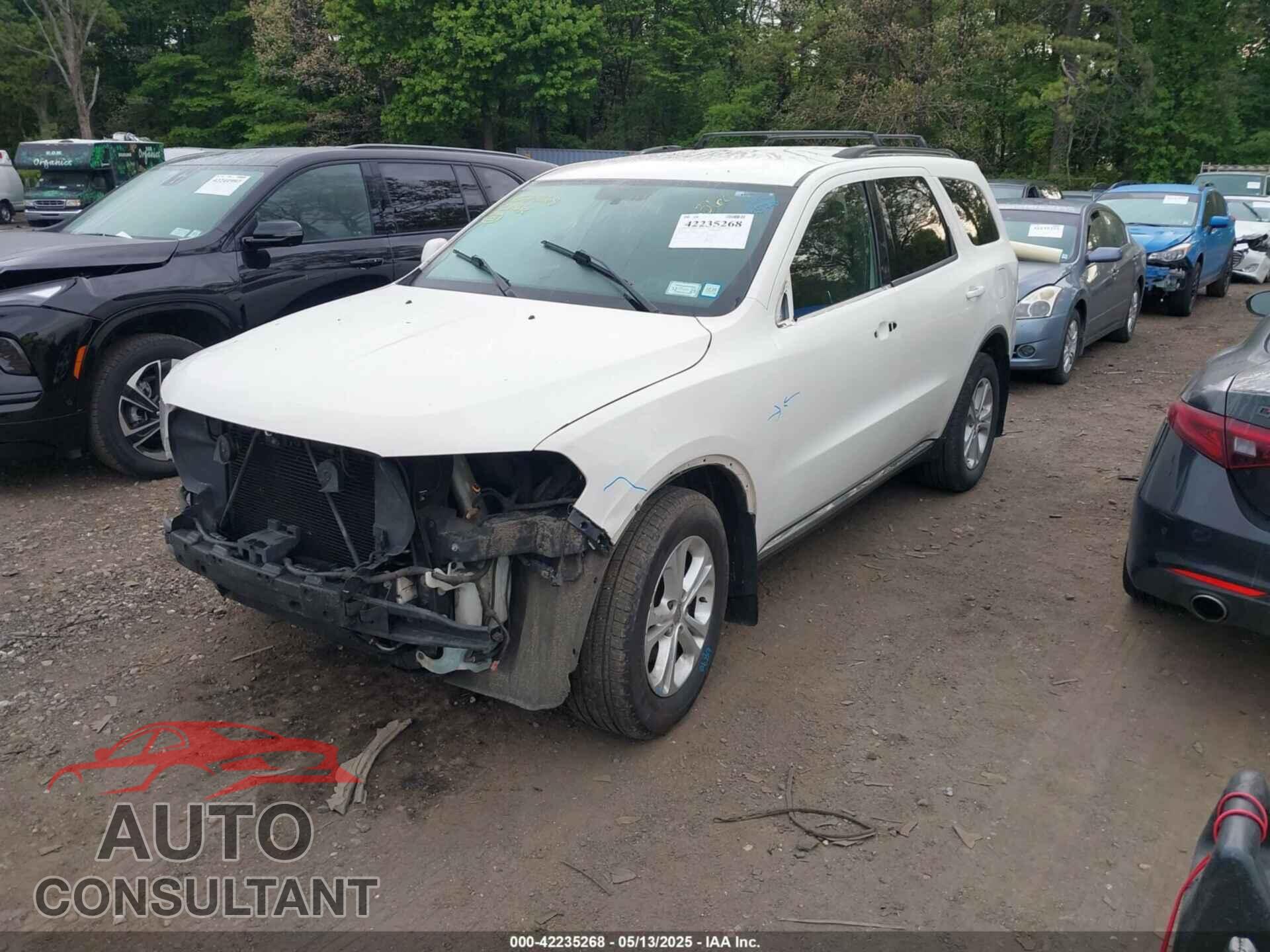 DODGE DURANGO 2012 - 1C4RDJAGXCC266870