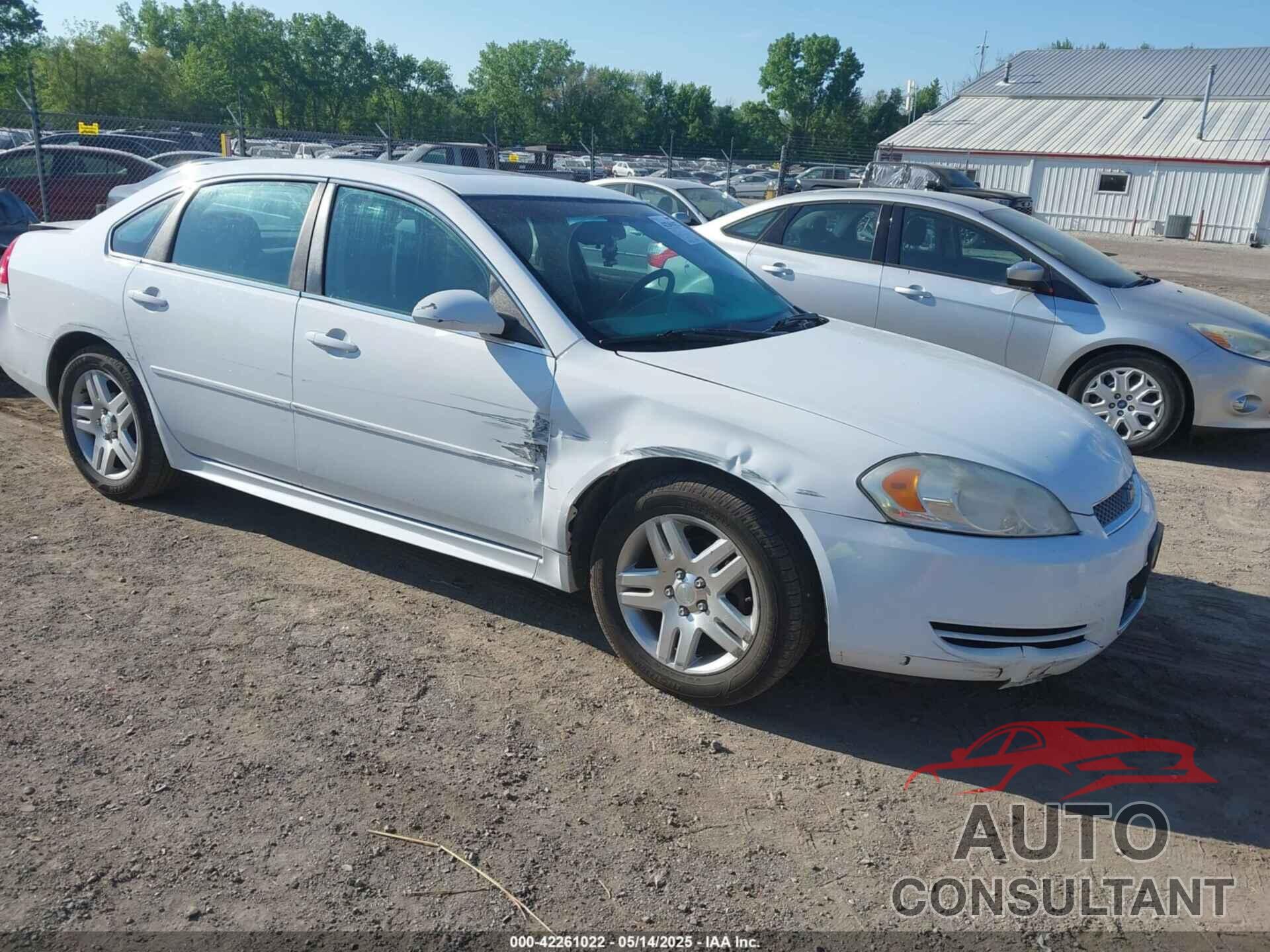 CHEVROLET IMPALA 2013 - 2G1WG5E38D1260235