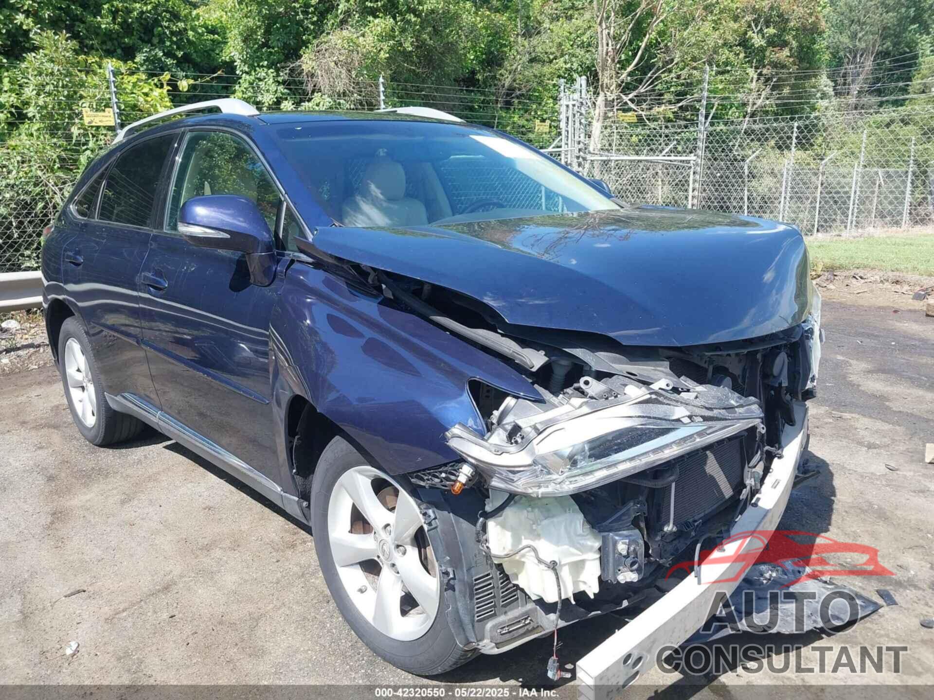 LEXUS RX 350 2013 - 2T2BK1BA7DC191597