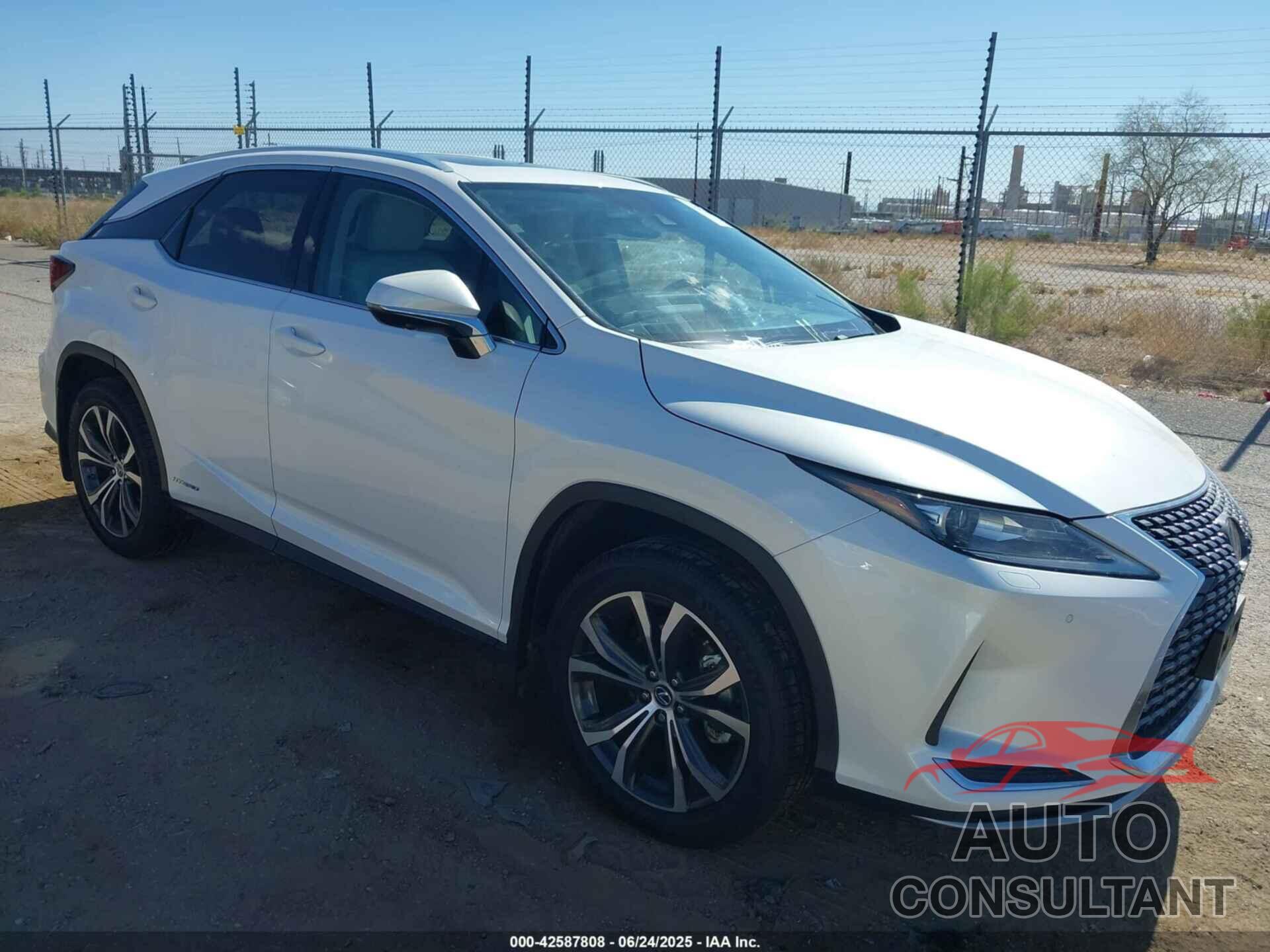 LEXUS RX 450H 2022 - 2T2HGMDA5NC088416