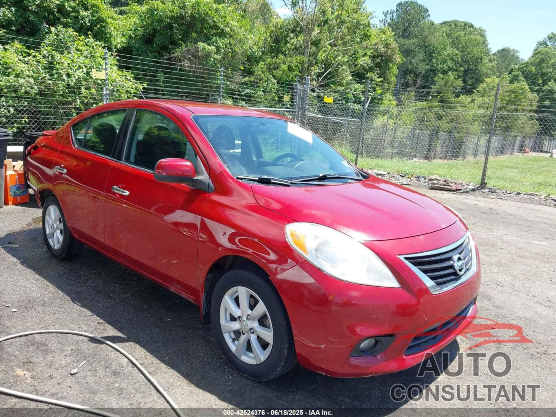NISSAN VERSA 2012 - 3N1CN7AP2CL860575