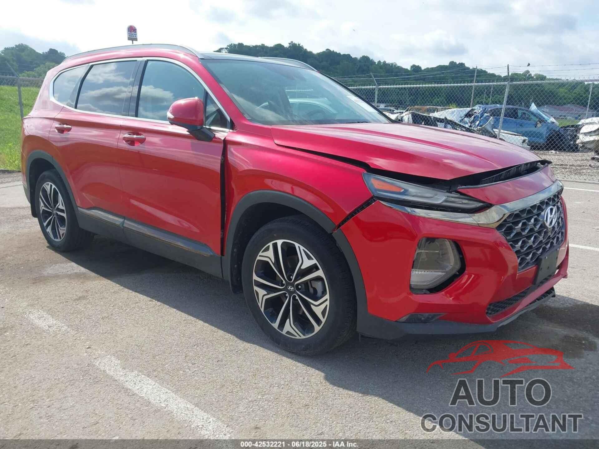 HYUNDAI SANTA FE 2020 - 5NMS5CAA1LH276131
