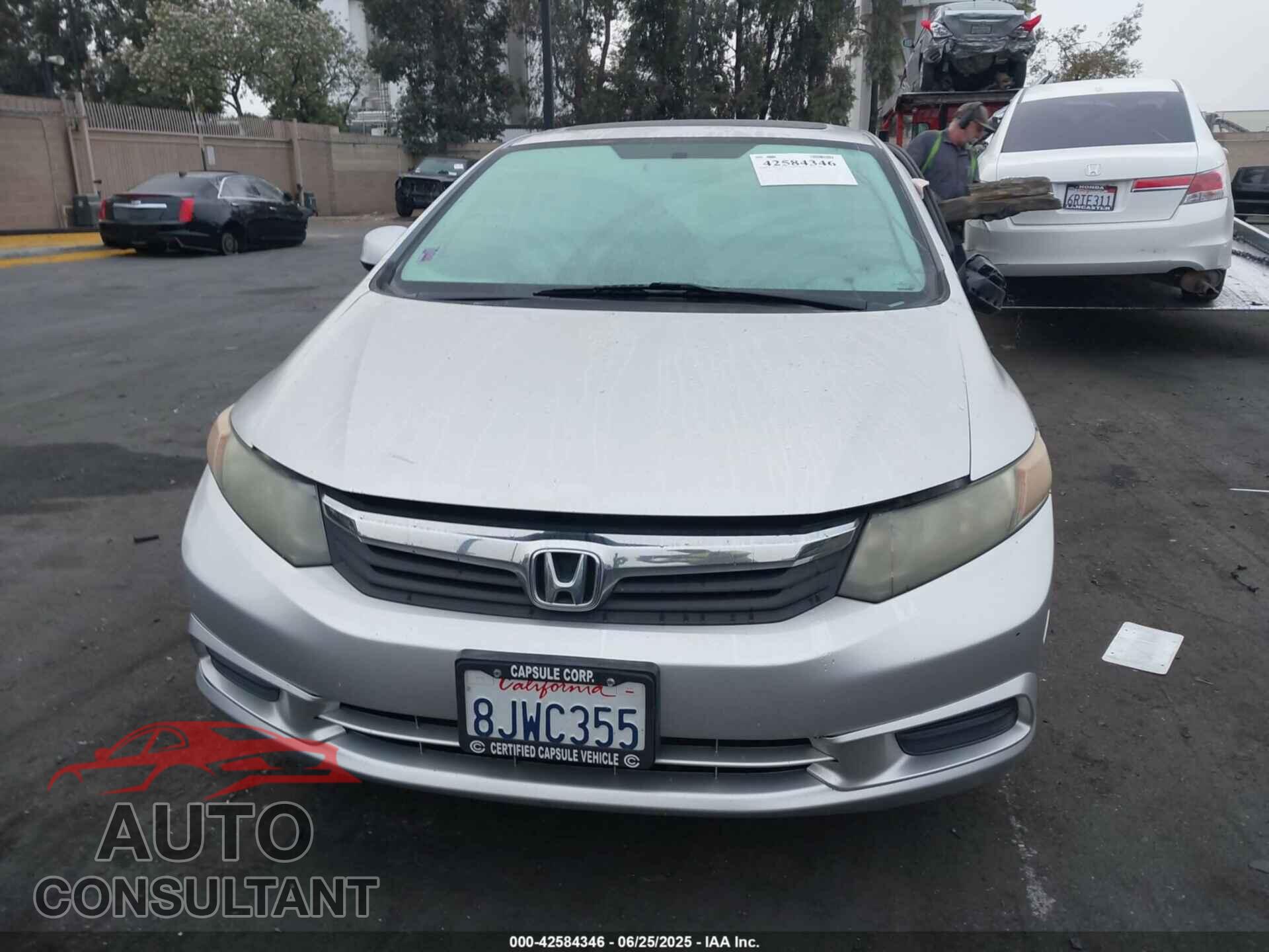 HONDA CIVIC 2012 - 2HGFB2F86CH309700