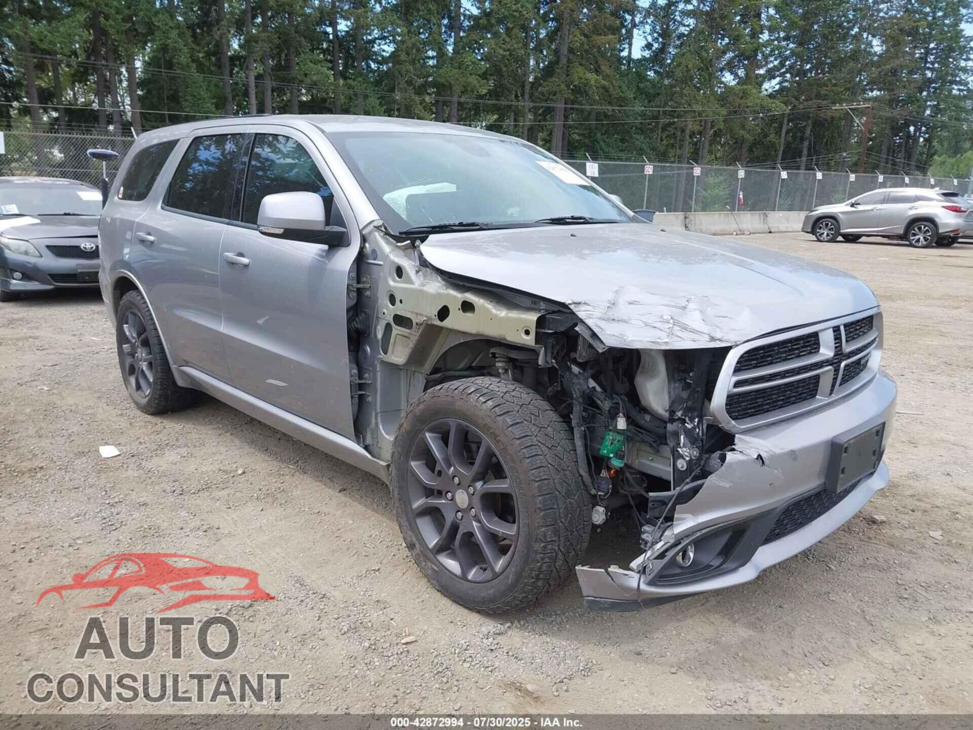 DODGE DURANGO 2017 - 1C4SDJCT7HC719328