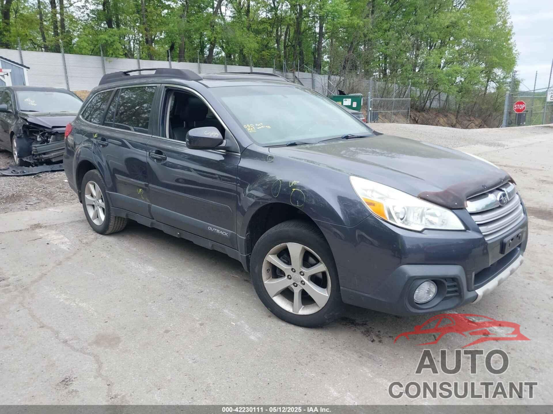 SUBARU OUTBACK 2013 - 4S4BRCGC3D3249456