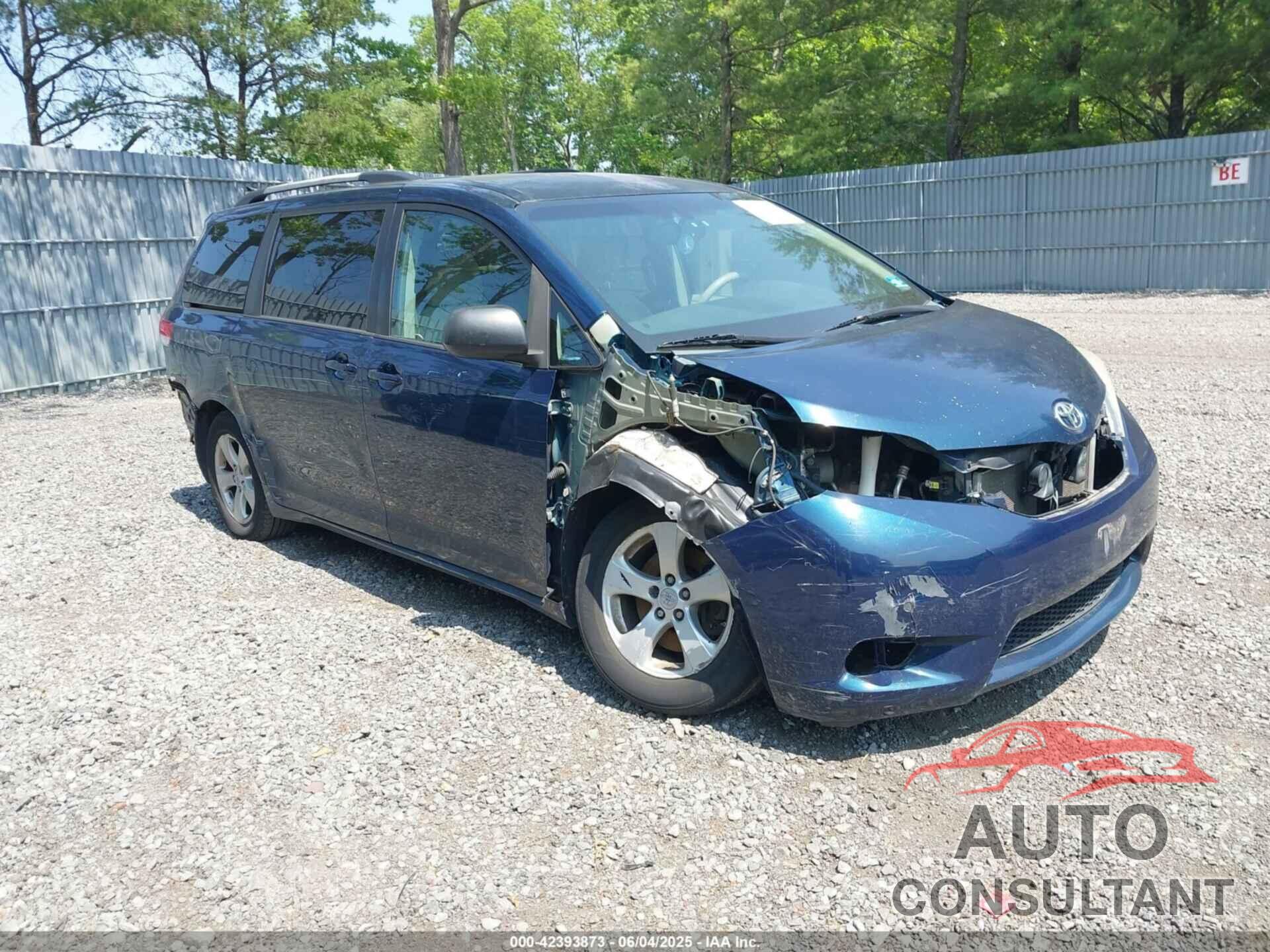 TOYOTA SIENNA 2011 - 5TDKK3DC2BS024566