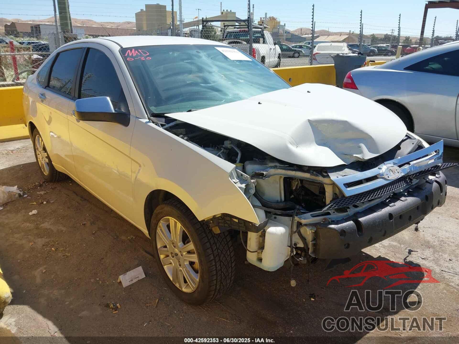 FORD FOCUS 2010 - 1FAHP3HN6AW169945
