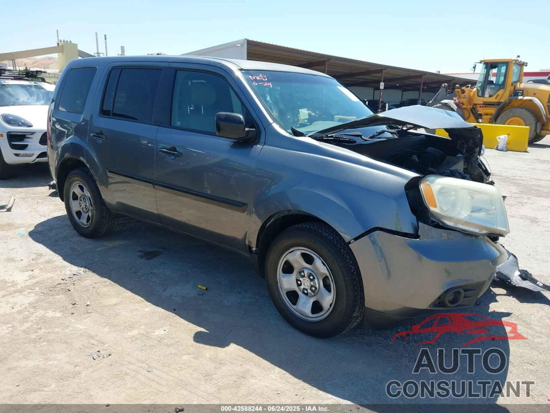 HONDA PILOT 2012 - 5FNYF3H20CB017282
