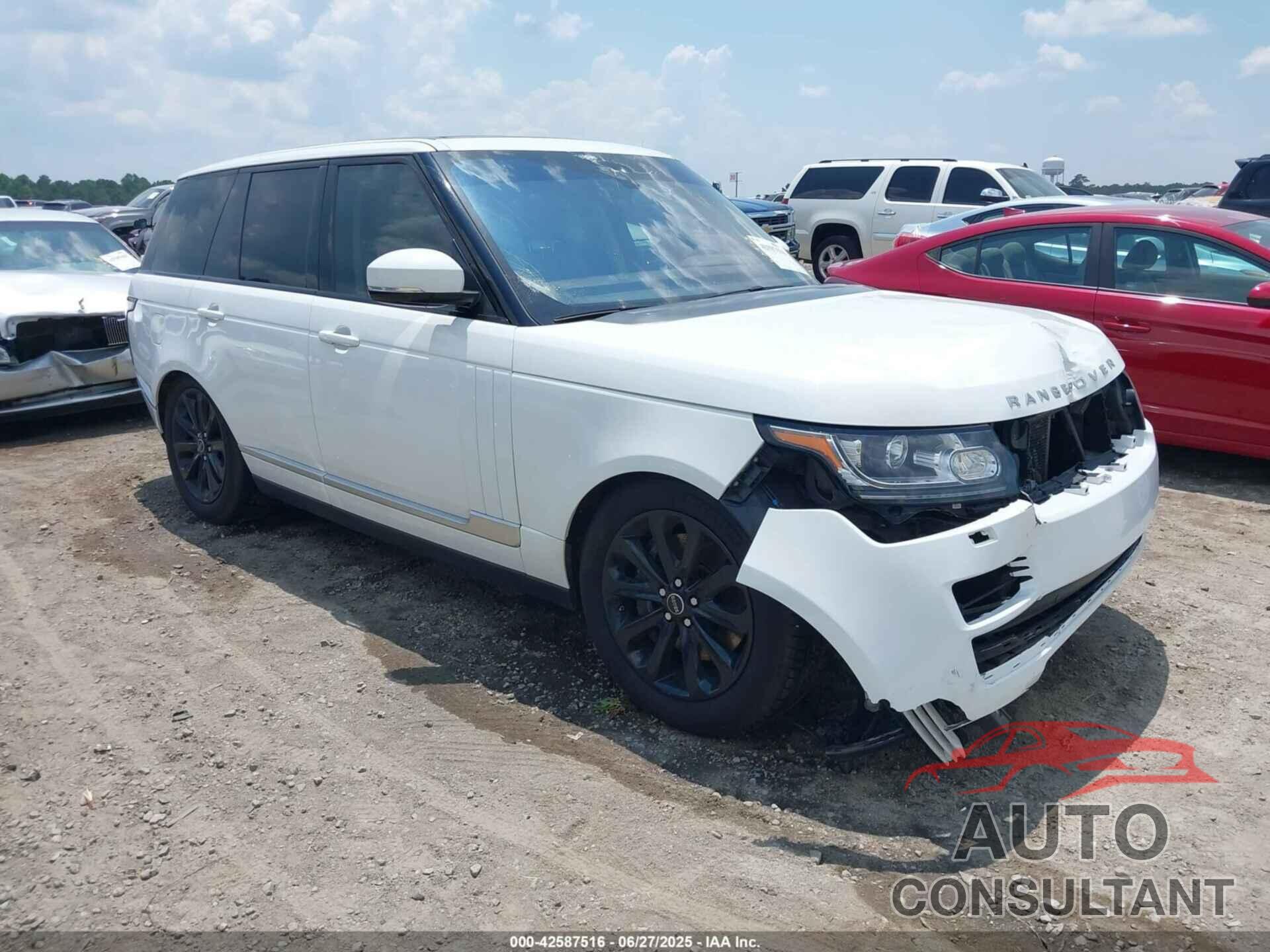 LAND ROVER RANGE ROVER 2017 - SALGS2FV8HA356315