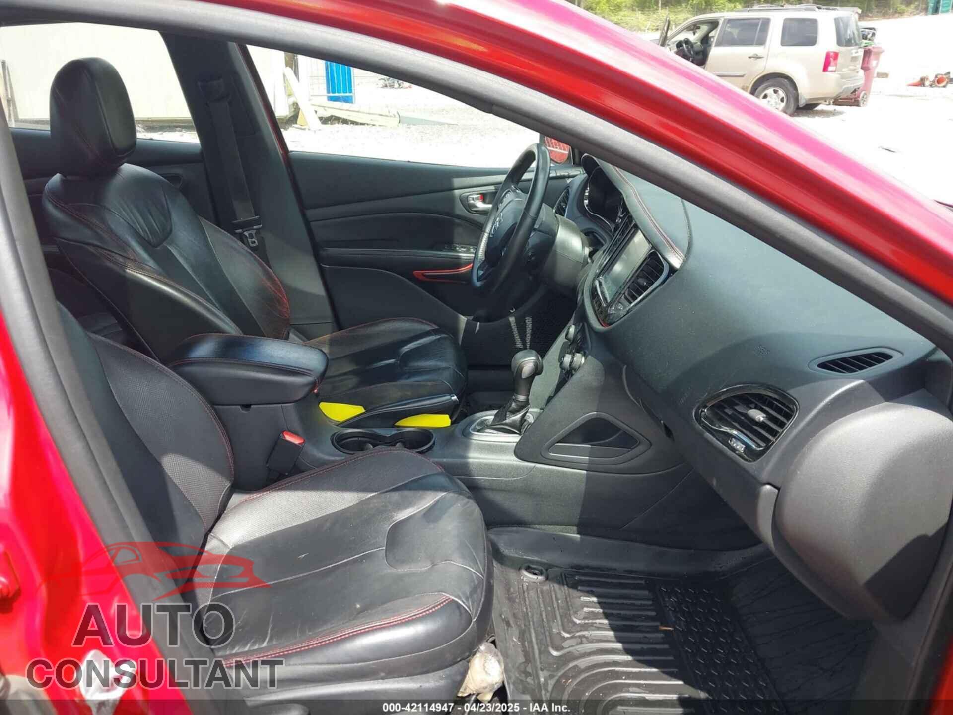 DODGE DART 2014 - 1C3CDFEB4ED826630