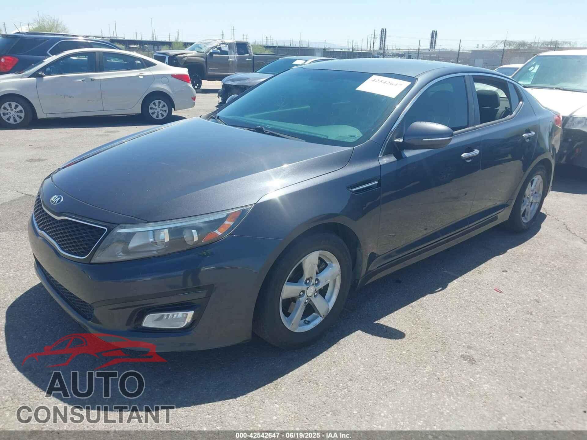 KIA OPTIMA 2015 - KNAGM4A74F5635155