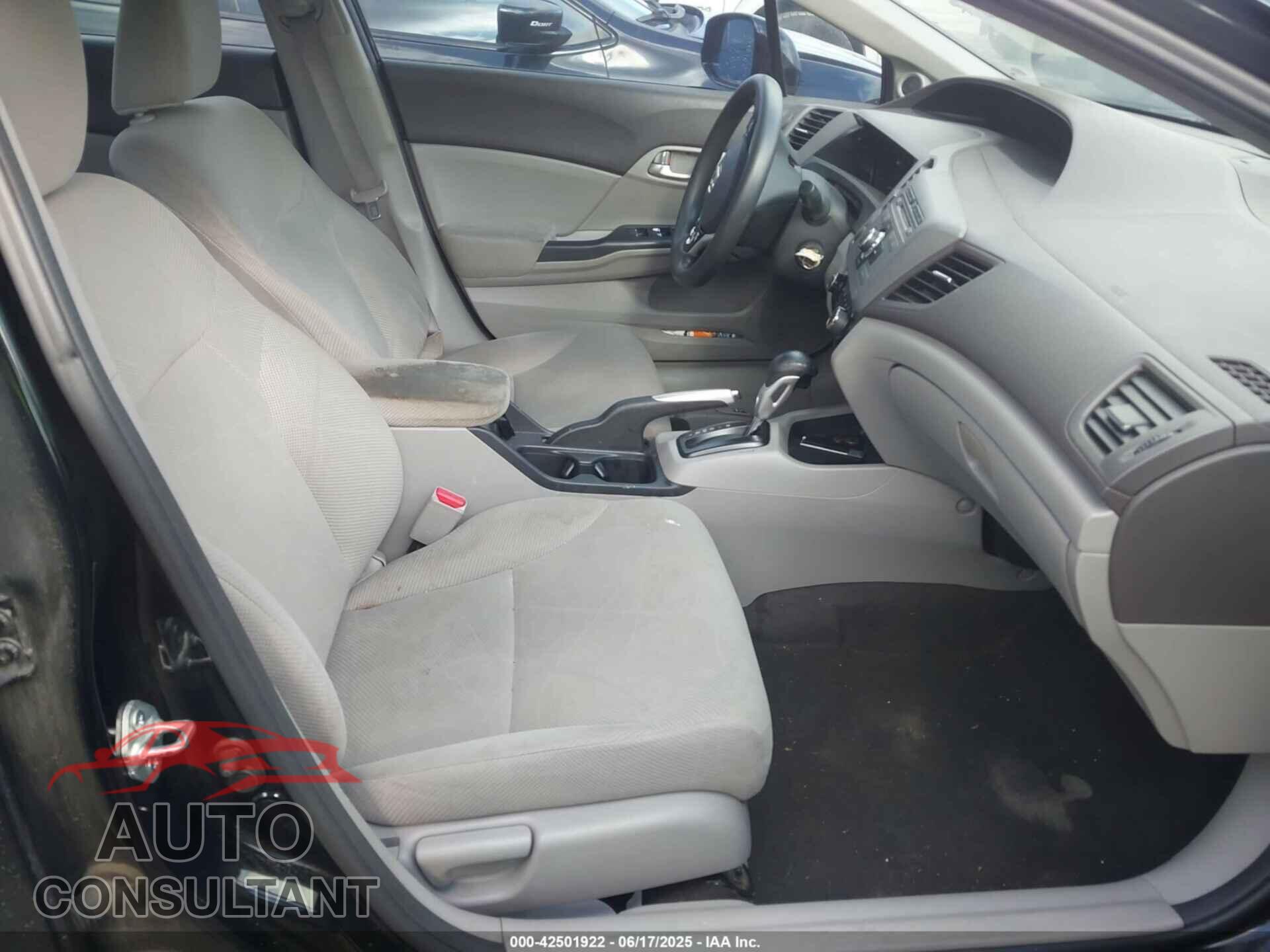 HONDA CIVIC 2012 - 2HGFB2F89CH524892