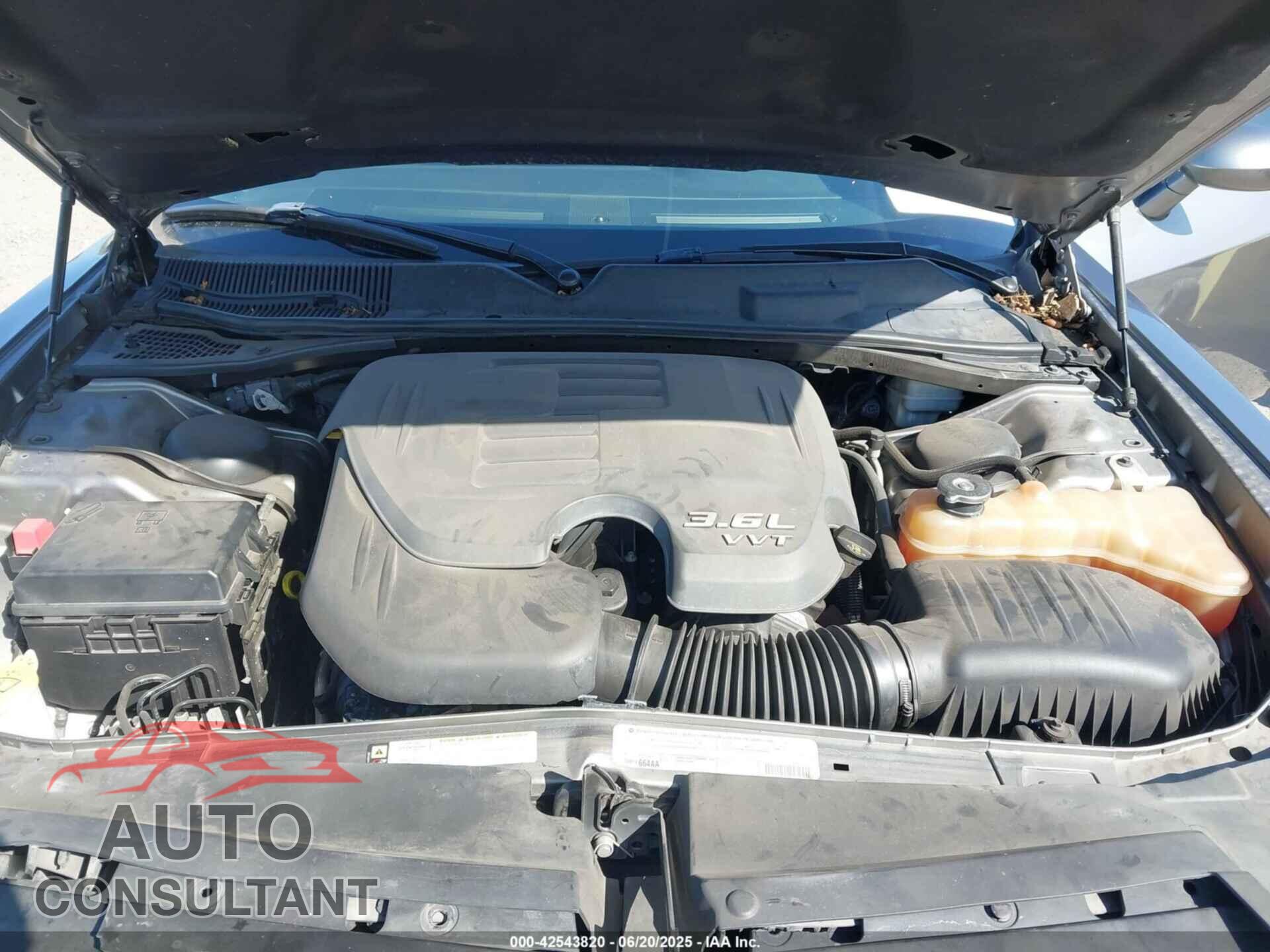 DODGE CHALLENGER 2012 - 2C3CDYAG3CH186360