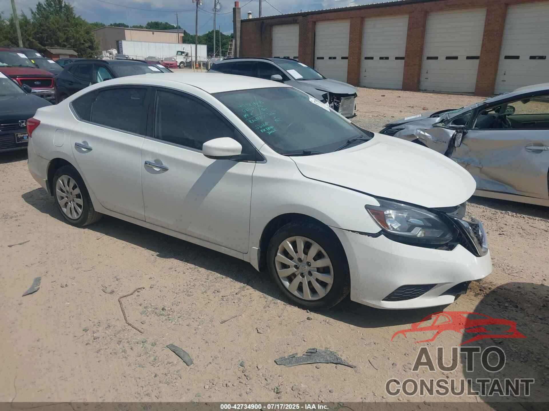 NISSAN SENTRA 2017 - 3N1AB7AP2HY228623