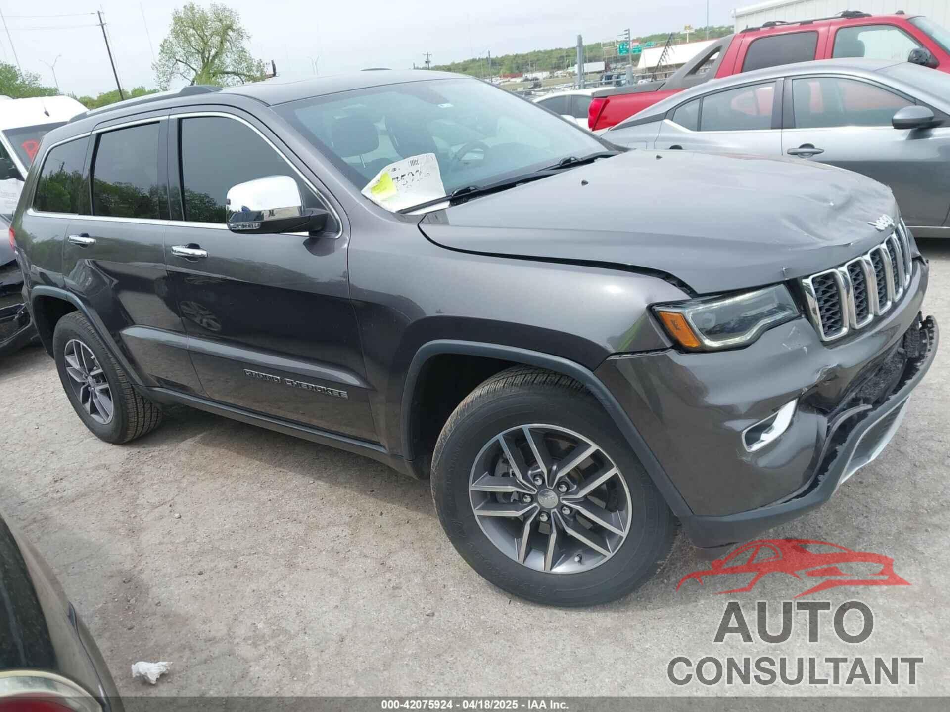 JEEP GRAND CHEROKEE 2017 - 1C4RJEBG7HC743311