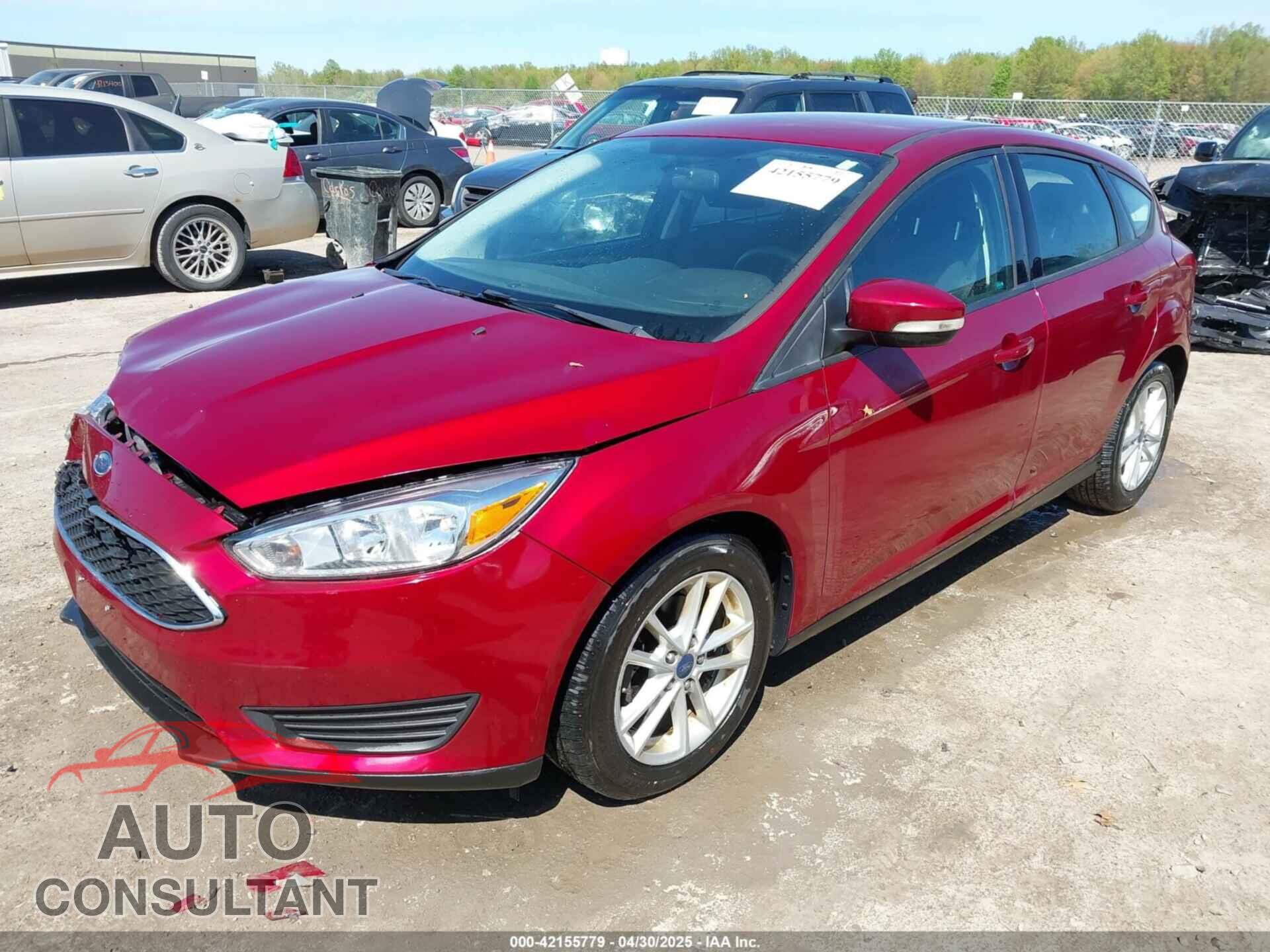 FORD FOCUS 2017 - 1FADP3K25HL209375