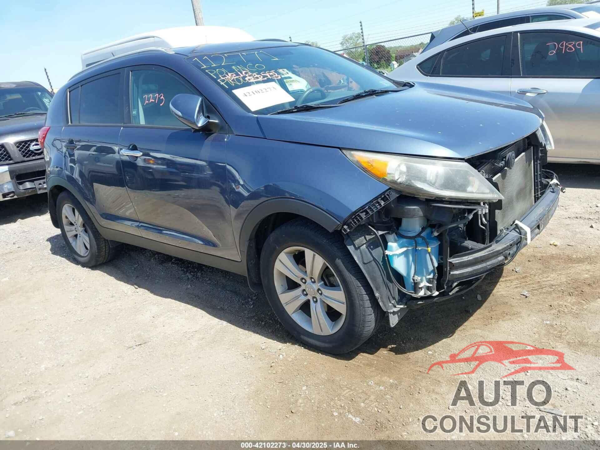 KIA SPORTAGE 2013 - KNDPB3A27D7395592