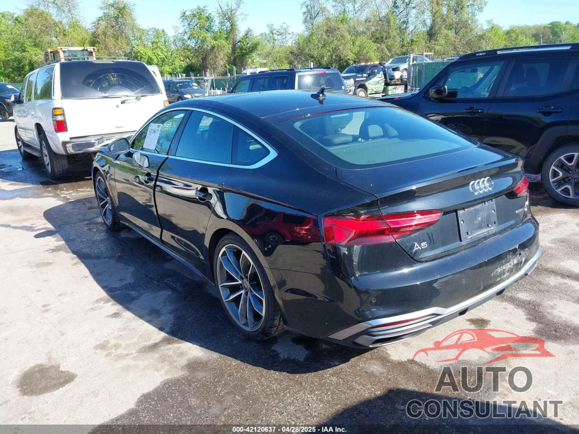 AUDI A5 SPORTBACK 2022 - WAUFACF5XNA015812