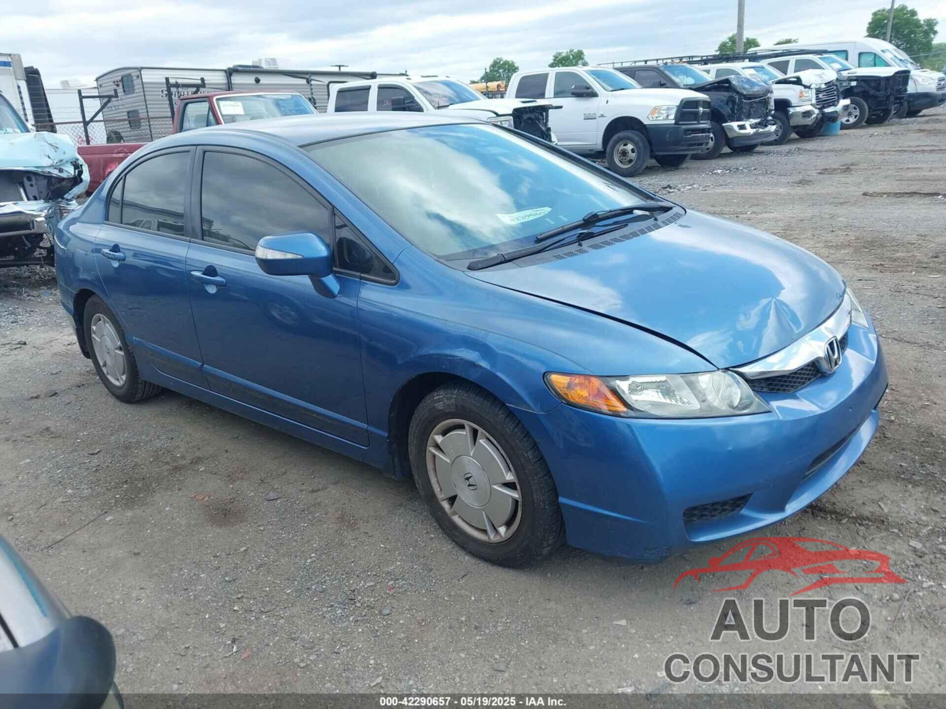 HONDA CIVIC HYBRID 2009 - JHMFA36249S001198