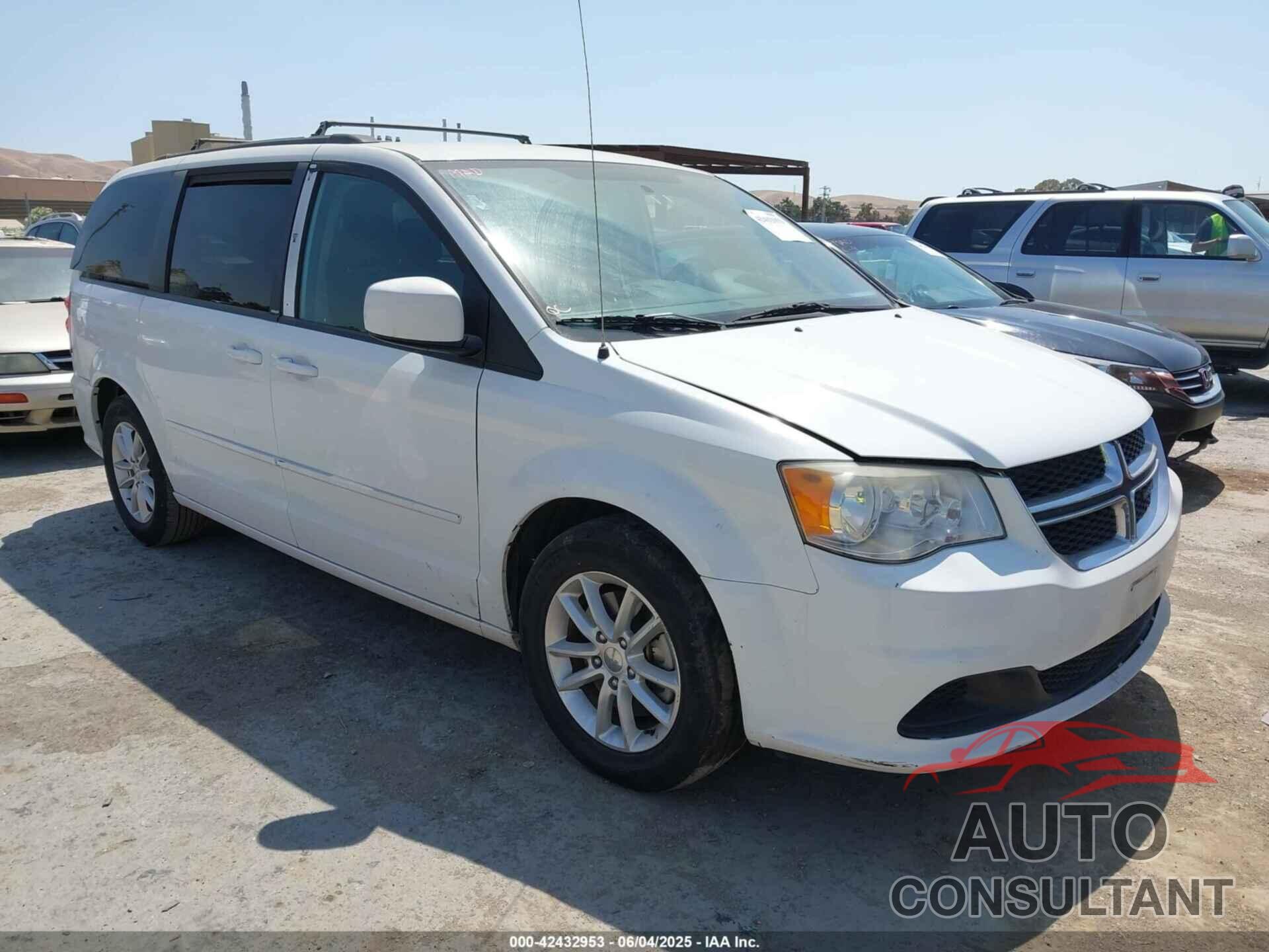 DODGE GRAND CARAVAN 2014 - 2C4RDGCG0ER153438