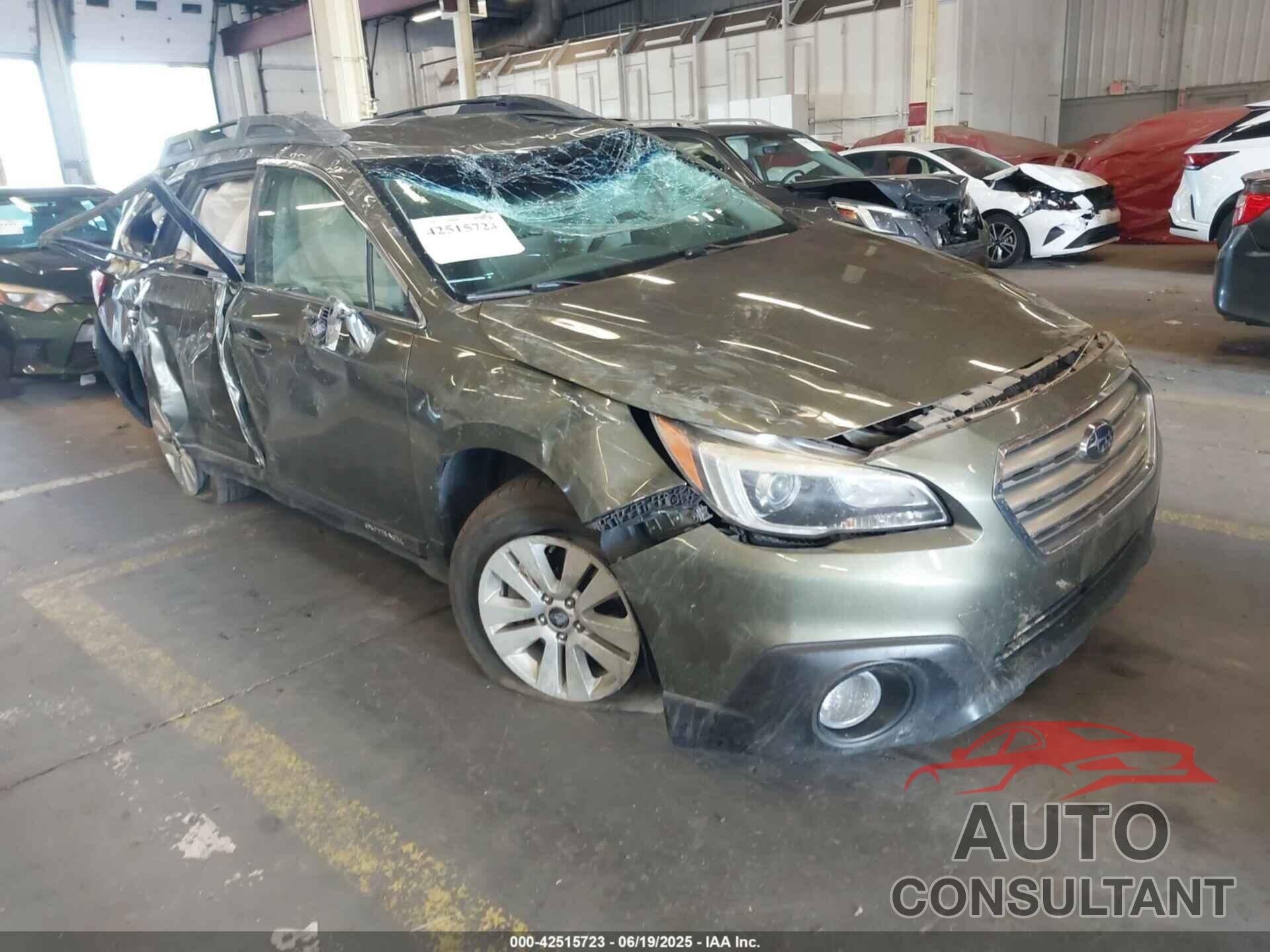 SUBARU OUTBACK 2017 - 4S4BSACC5H3403847