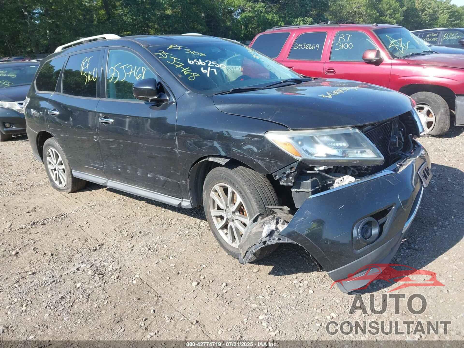 NISSAN PATHFINDER 2013 - 5N1AR2MM9DC656250