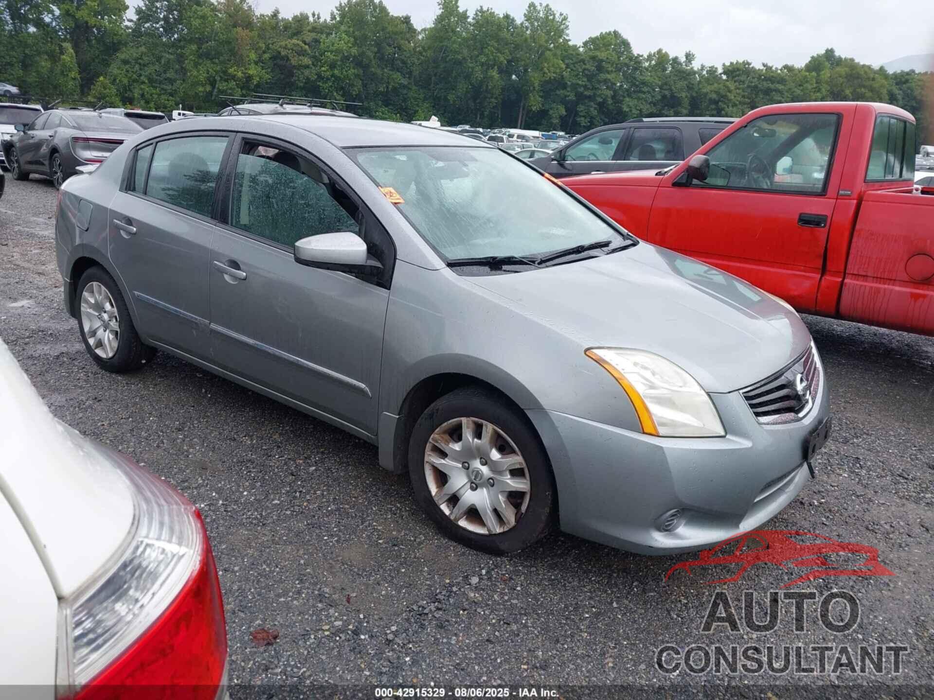NISSAN SENTRA 2012 - 3N1AB6AP0CL765474