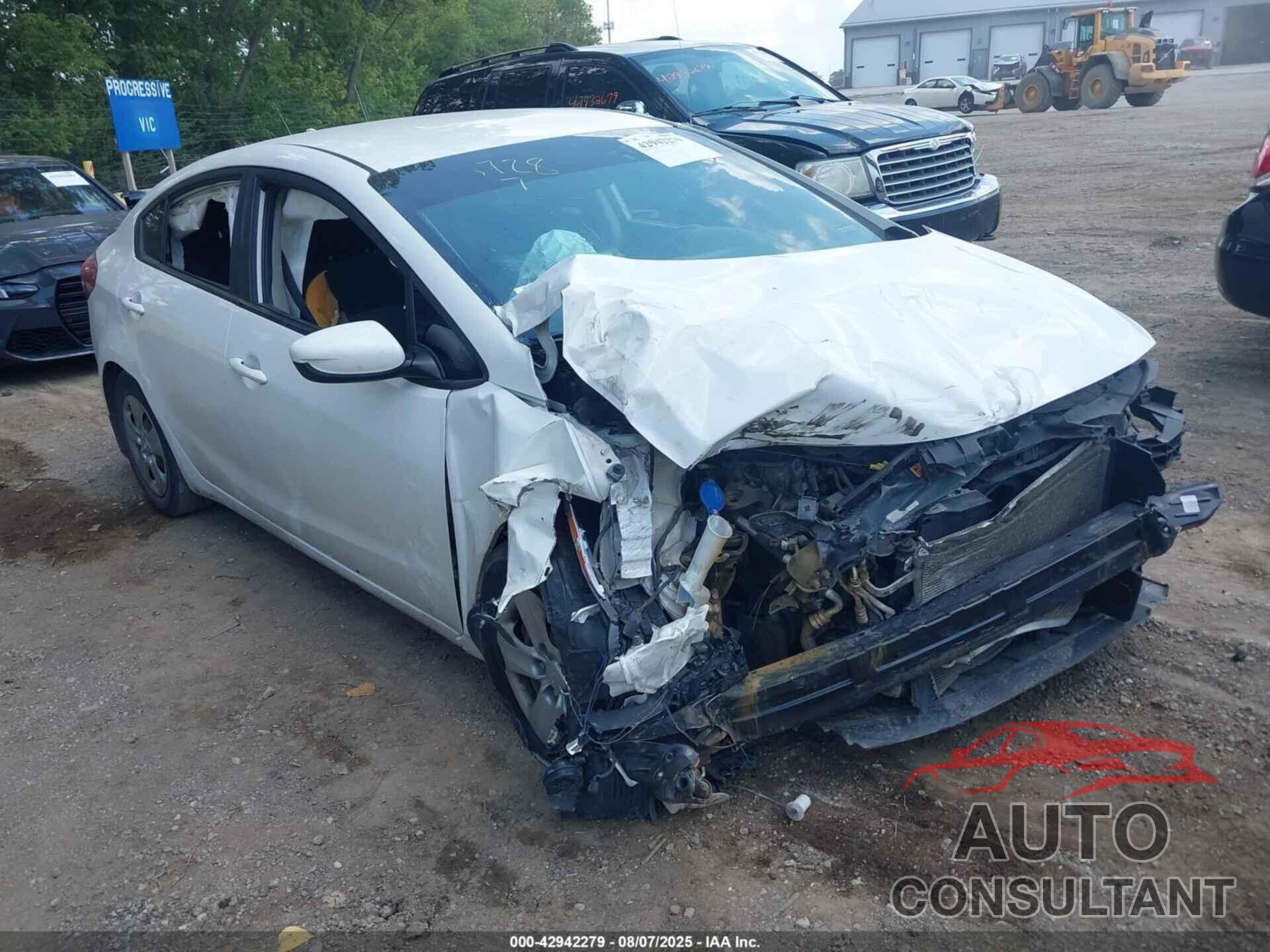KIA FORTE 2017 - 3KPFK4A70HE130063