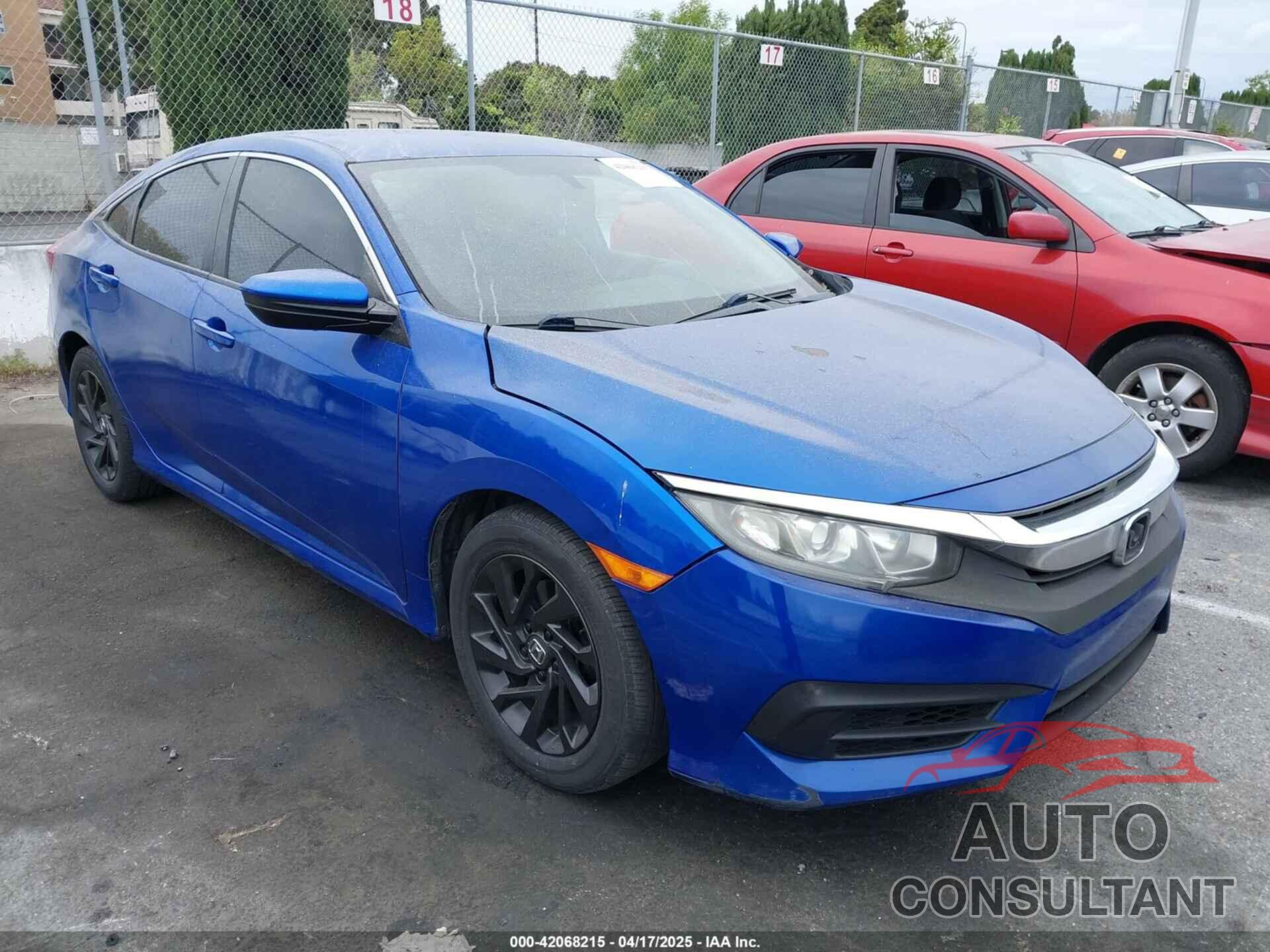 HONDA CIVIC 2017 - 2HGFC2F54HH567109